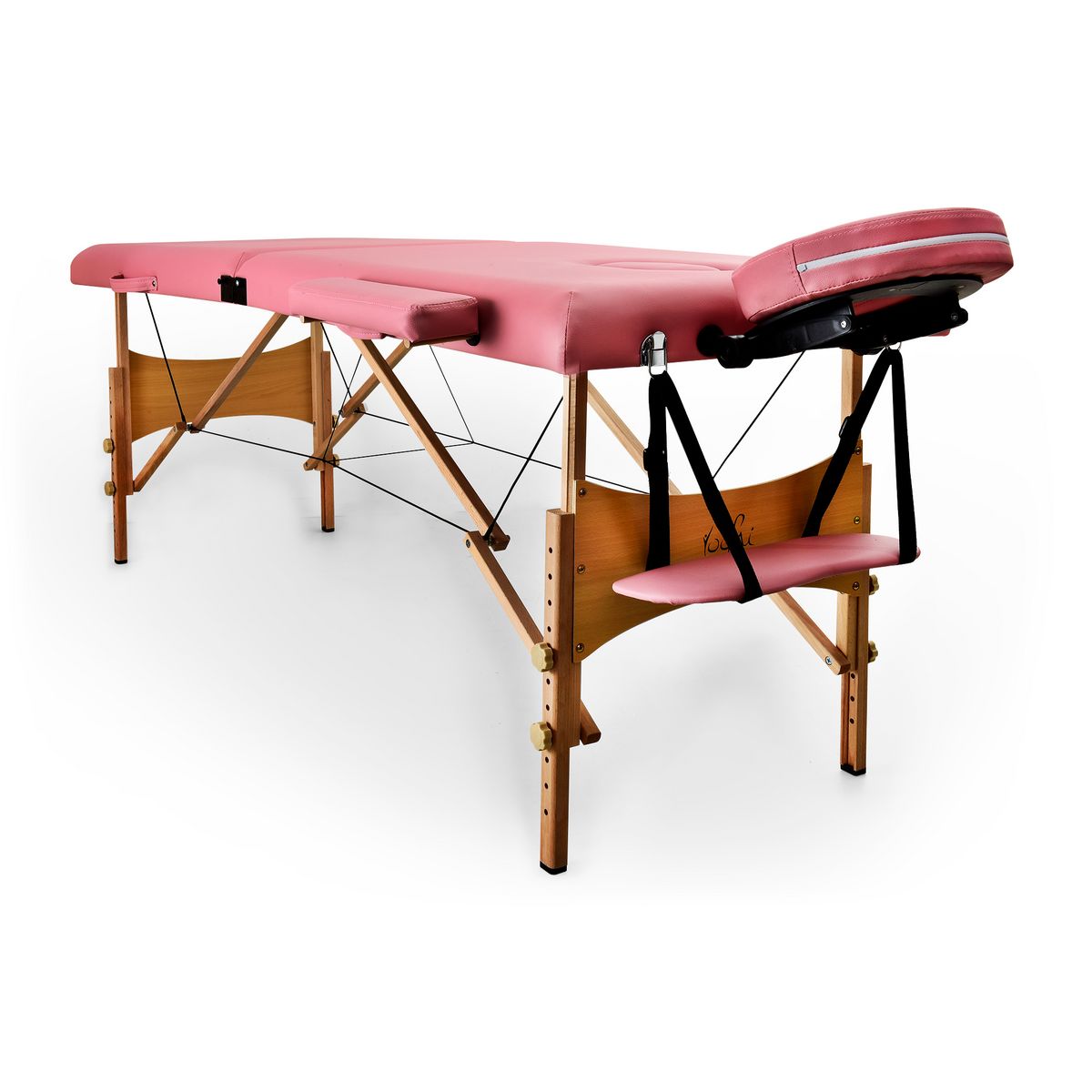 YOGHI Table de massage pliante TDM102 - Rose