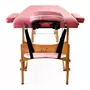YOGHI Table de massage pliante TDM102 - Rose