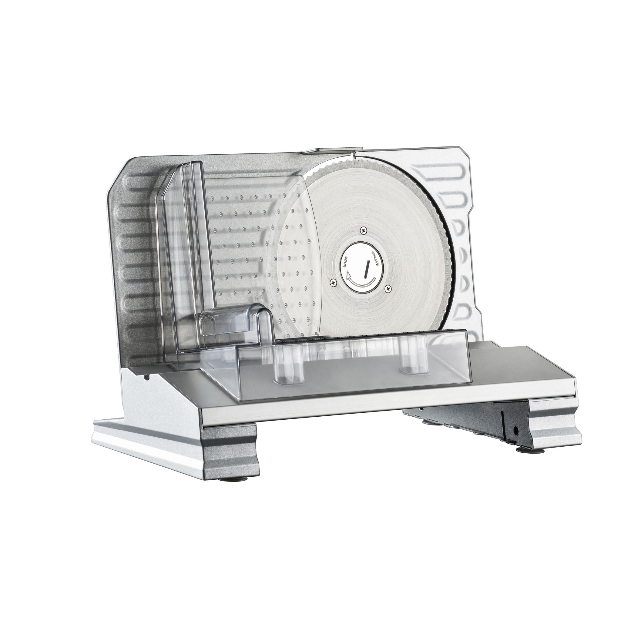 Voir la diapositive 2 : KITCHENCOOK Trancheuse électrique MSLICEX - Gris