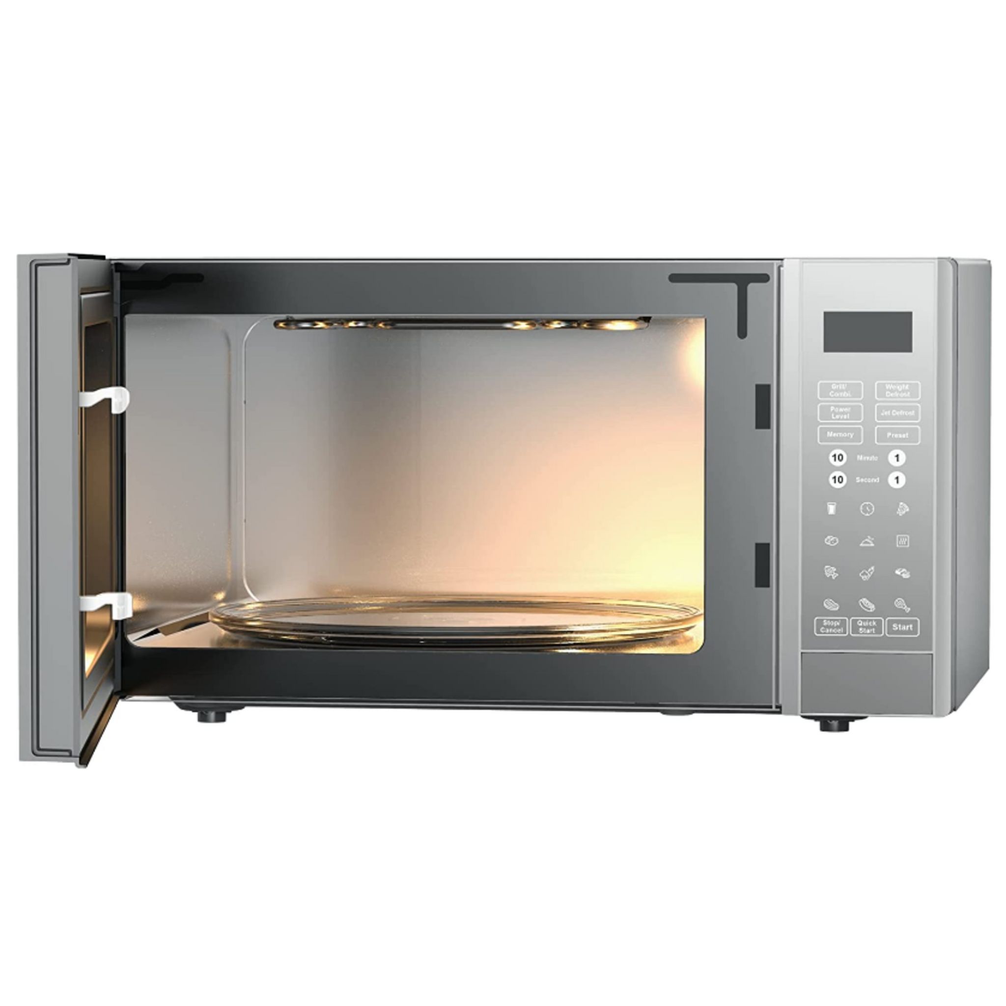 Voir la diapositive 3 : BEKO Micro-ondes grill MGF30330S - 900 W - Capacité 30 L - Silver
