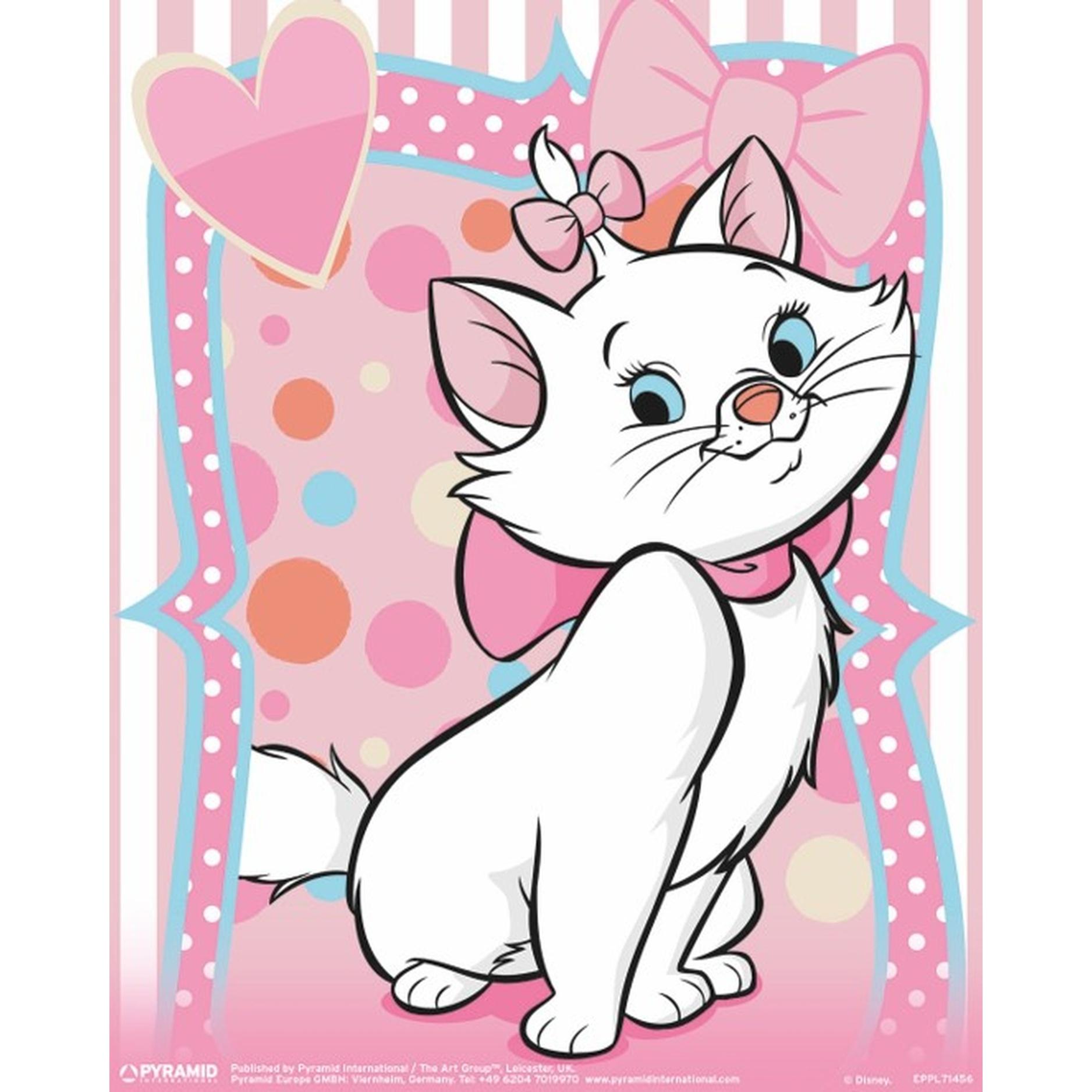 WTT Cadre 3D lenticulaire Marie Aristochats