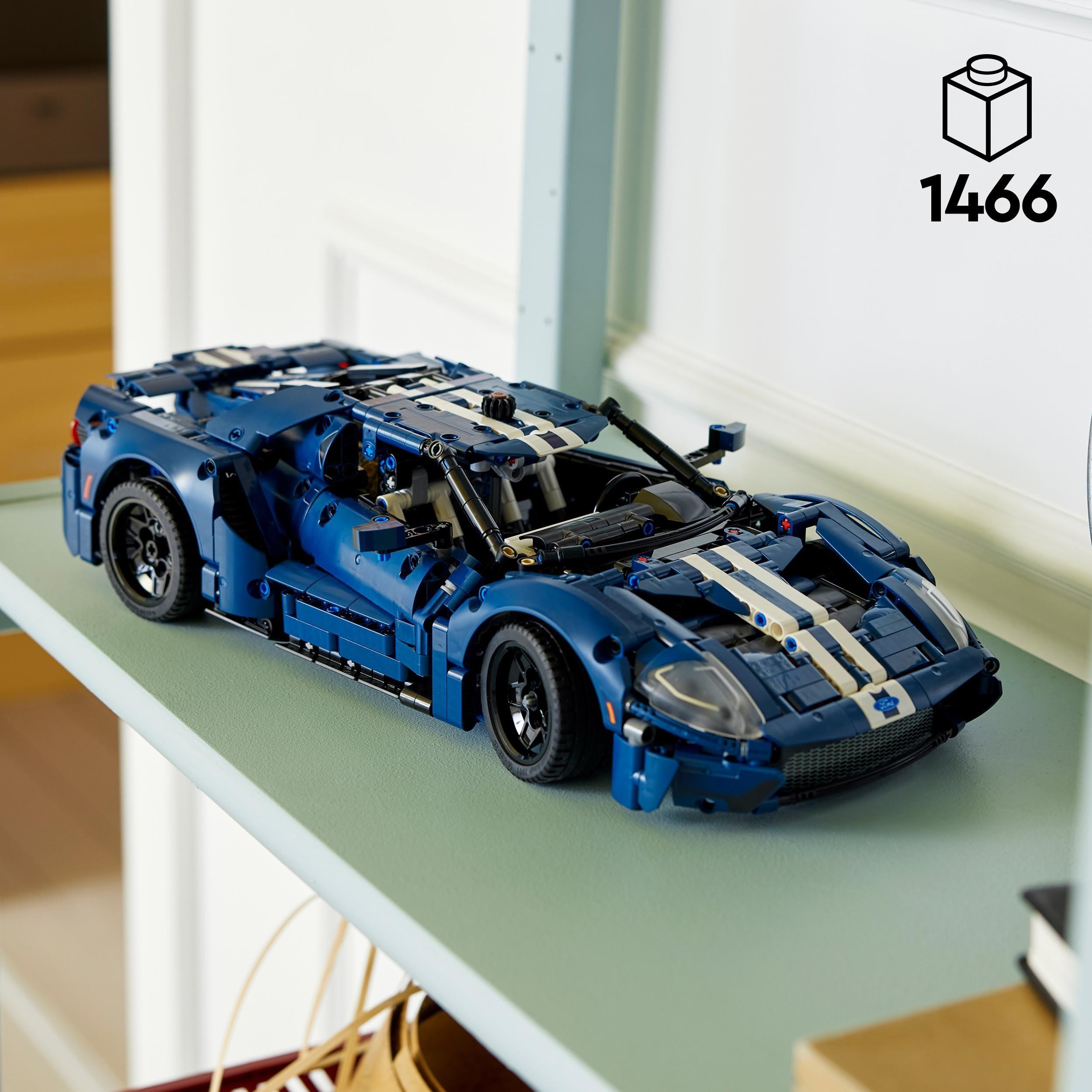 Voir la diapositive 3 : LEGO Technic 42154 Ford GT 2022, Maquette de Voiture pour Adultes, Échelle 1:12, Niveau Avancé