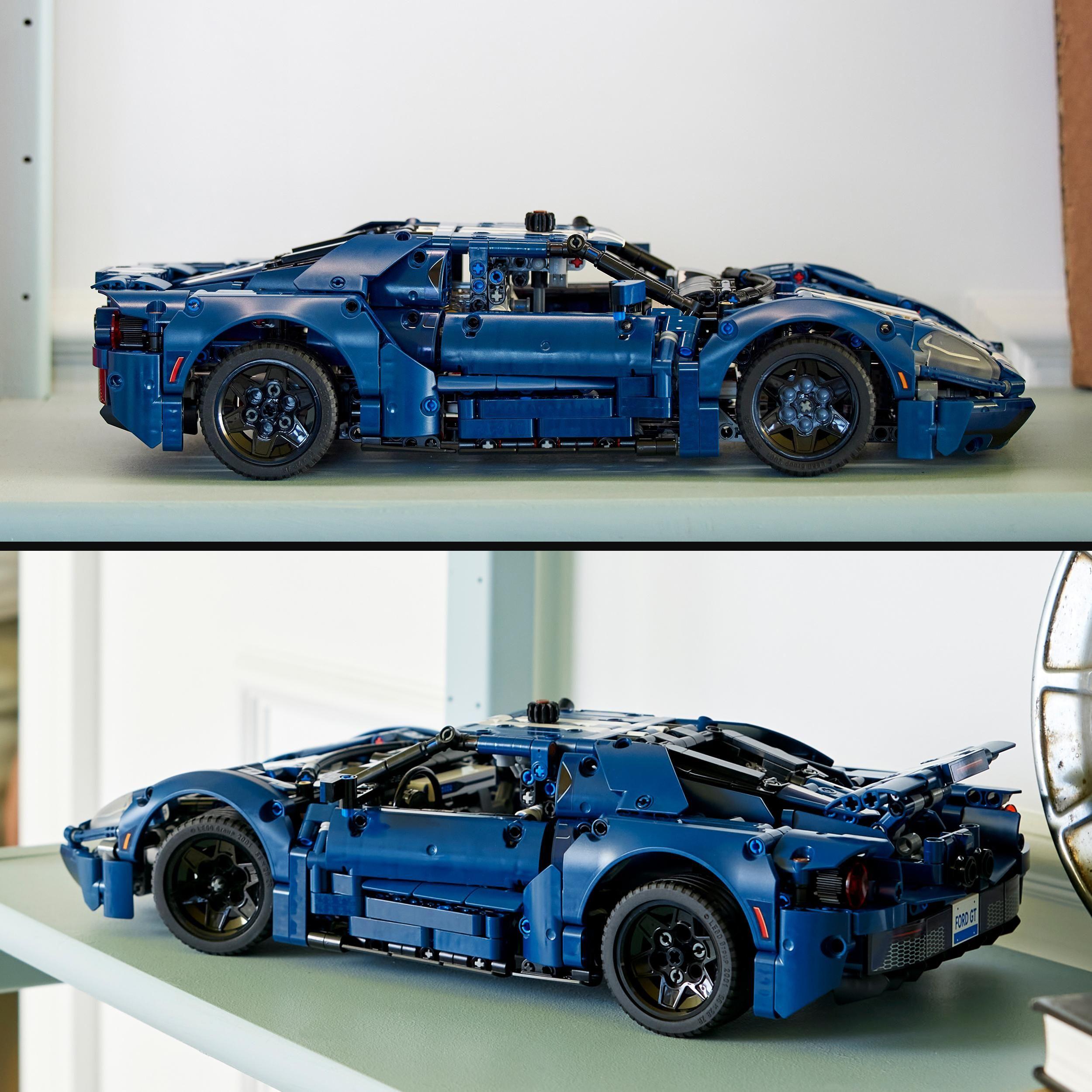 Voir la diapositive 4 : LEGO Technic 42154 Ford GT 2022, Maquette de Voiture pour Adultes, Échelle 1:12, Niveau Avancé