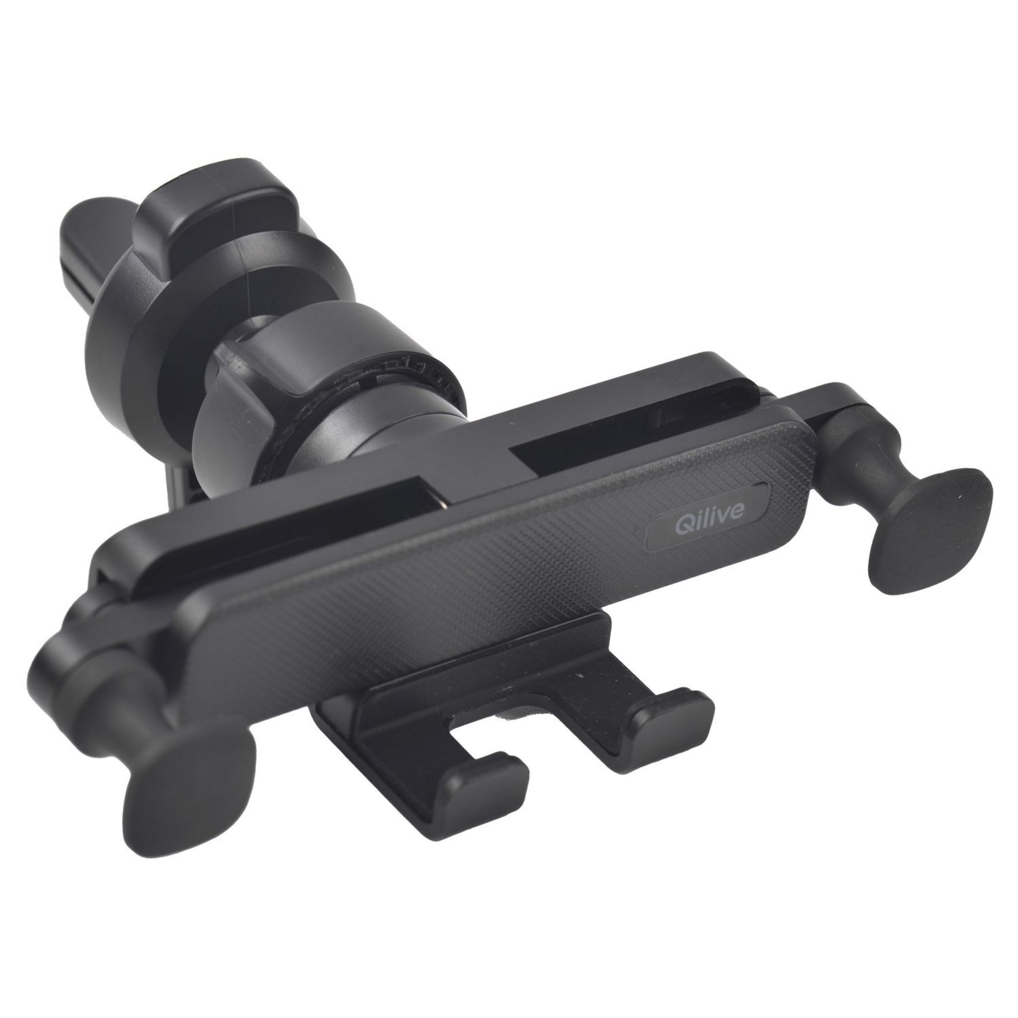 Voir la diapositive 3 : QILIVE Support voiture grille ventilation - Noir