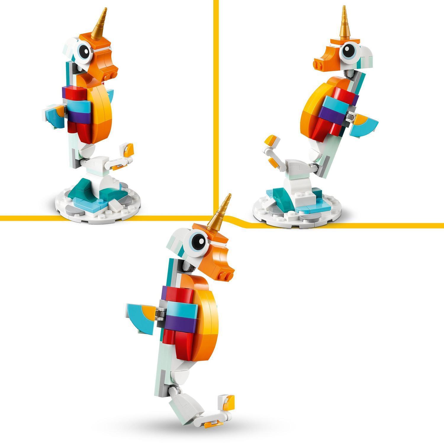 Voir la diapositive 5 : LEGO Creator 31140 - La Licorne Magique - Jouet Fille ou Garçon dès 7 ans - Figurine