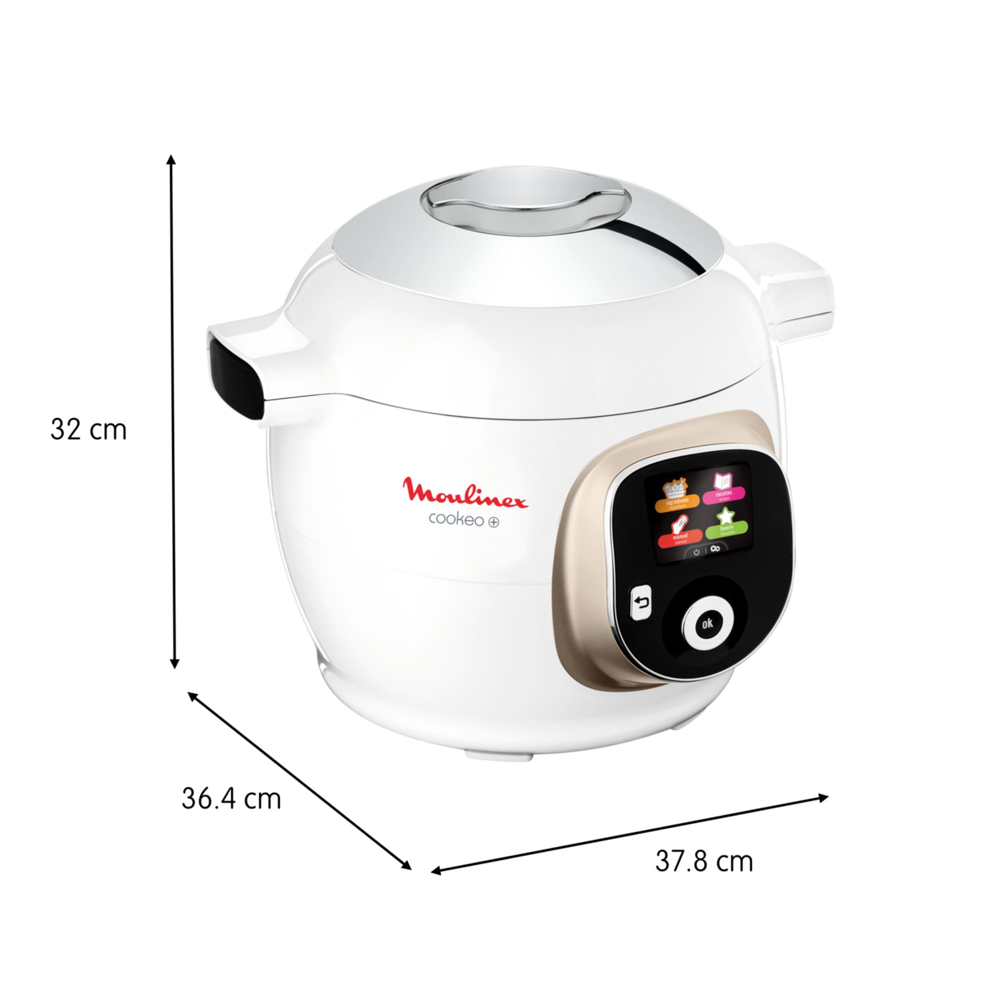 Voir la diapositive 6 : MOULINEX Multicuiseur intelligent COOKEO YY5167FB - Blanc