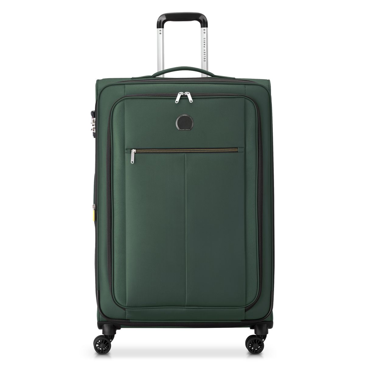 DELSEY Grande Valise soute à roulettes rigide Ext Vert Polyester recyclé 78 x 49 x 31/34 cm PIN UP 6