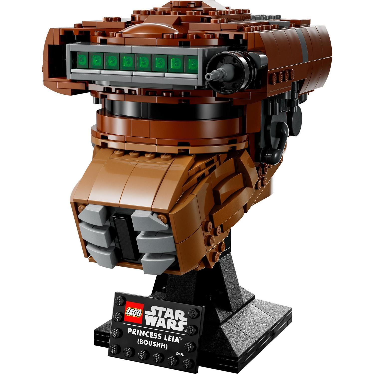 Voir la diapositive 2 : LEGO LEGO Star Wars 75351 Le Casque de la Princesse Leia (Boushh), Maquette Adultes, Le Retour du Jedi