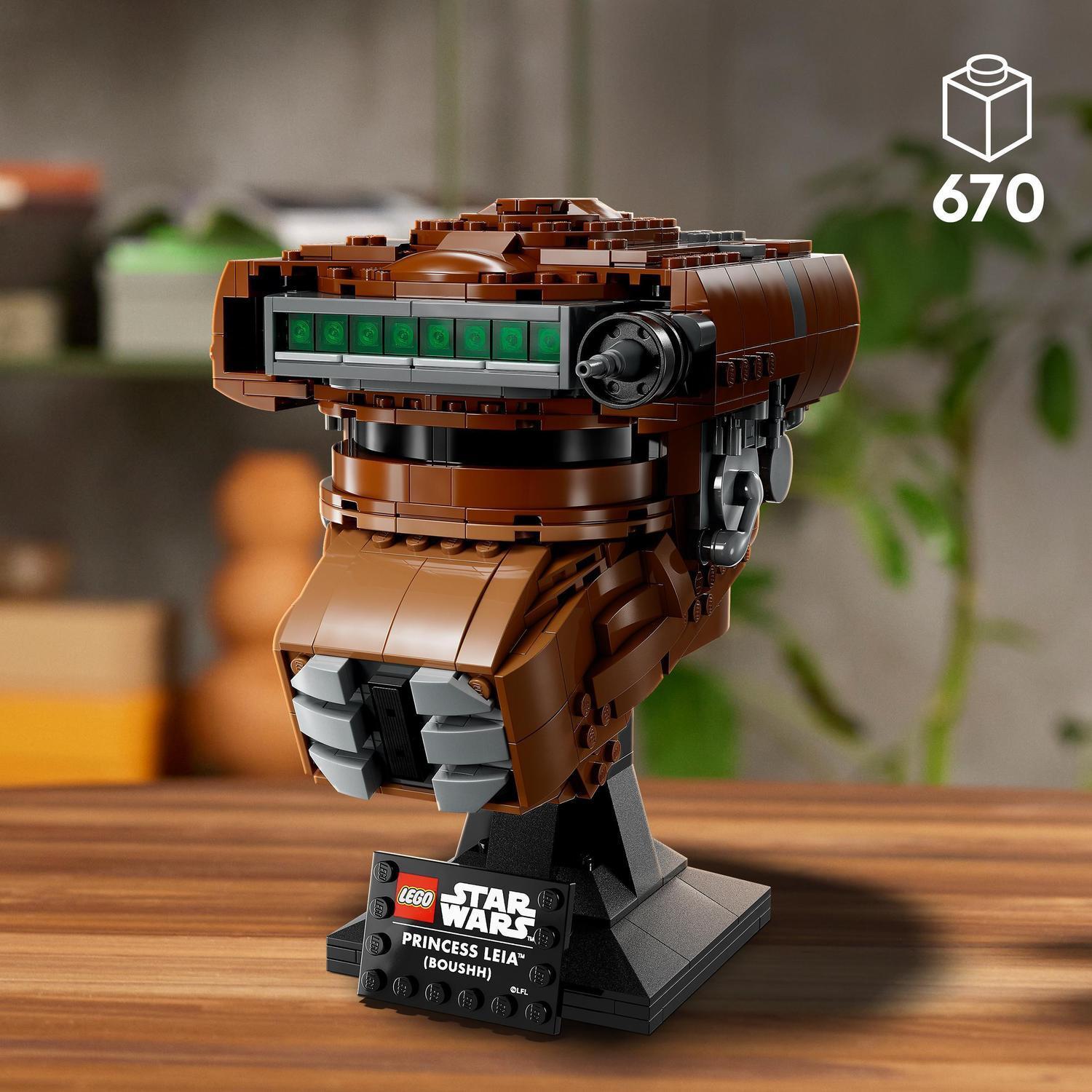 Voir la diapositive 3 : LEGO LEGO Star Wars 75351 Le Casque de la Princesse Leia (Boushh), Maquette Adultes, Le Retour du Jedi