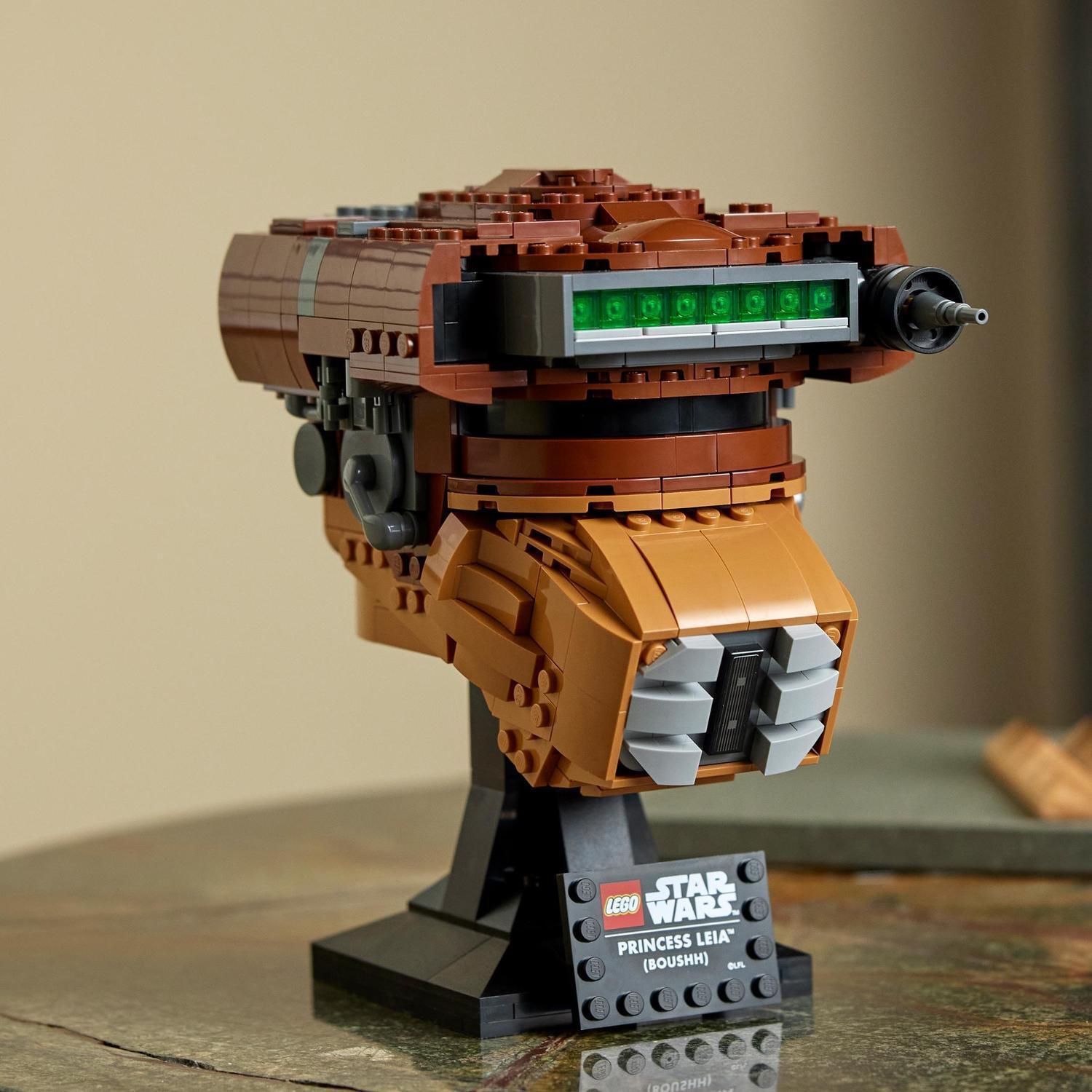 Voir la diapositive 4 : LEGO LEGO Star Wars 75351 Le Casque de la Princesse Leia (Boushh), Maquette Adultes, Le Retour du Jedi