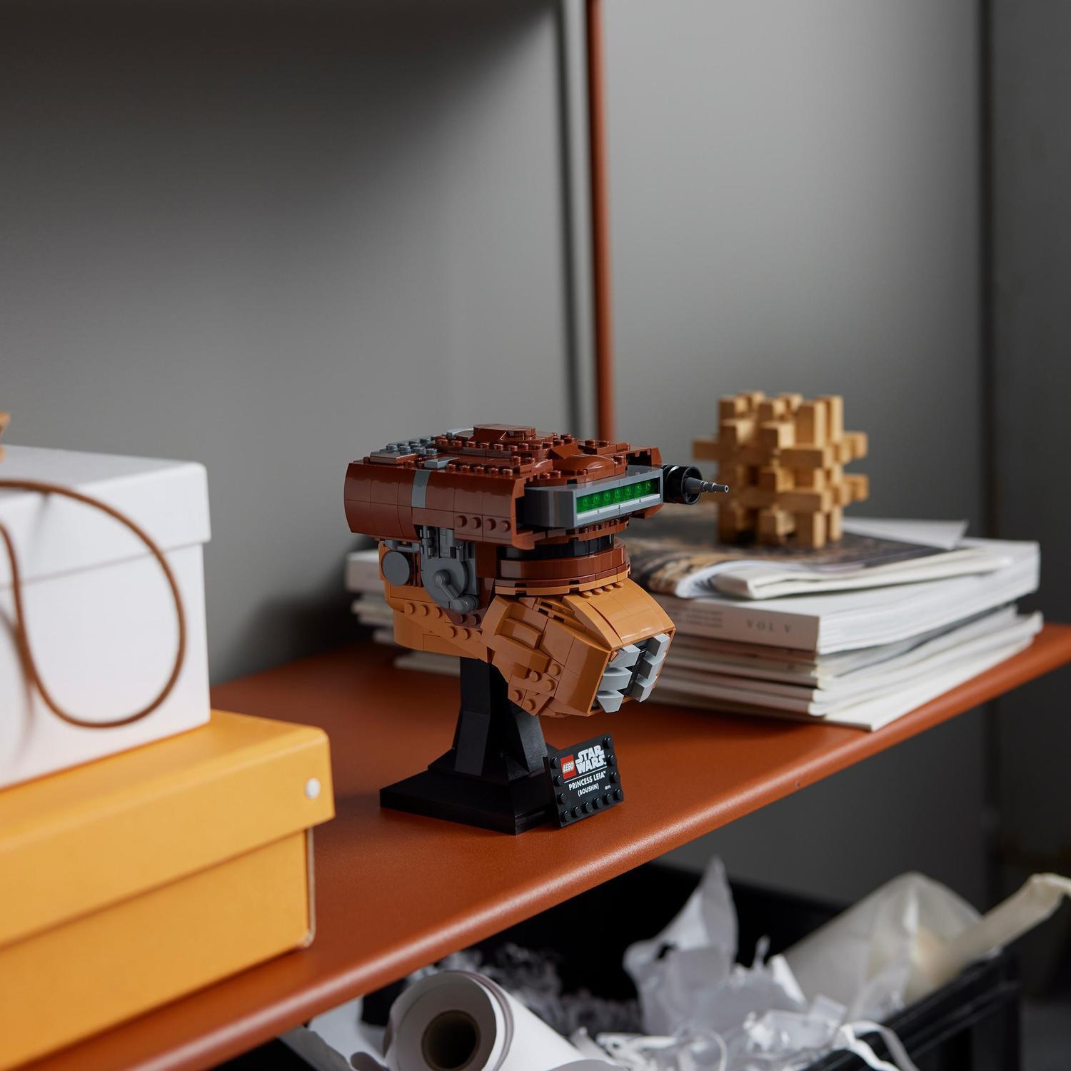 Voir la diapositive 6 : LEGO LEGO Star Wars 75351 Le Casque de la Princesse Leia (Boushh), Maquette Adultes, Le Retour du Jedi