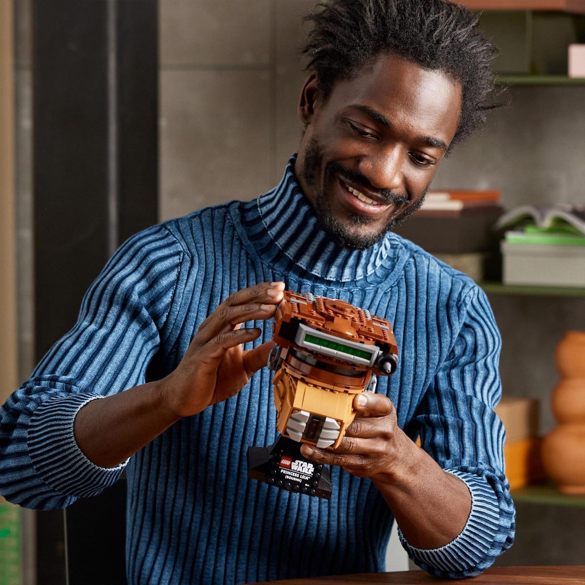 Voir la diapositive 7 : LEGO LEGO Star Wars 75351 Le Casque de la Princesse Leia (Boushh), Maquette Adultes, Le Retour du Jedi