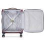 Voir la diapositive 2 : DELSEY Valise Cabine à roulettes rigide Slim Bordeaux  Polyester recyclé 55 x 40 x 20 cm PIN UP 6