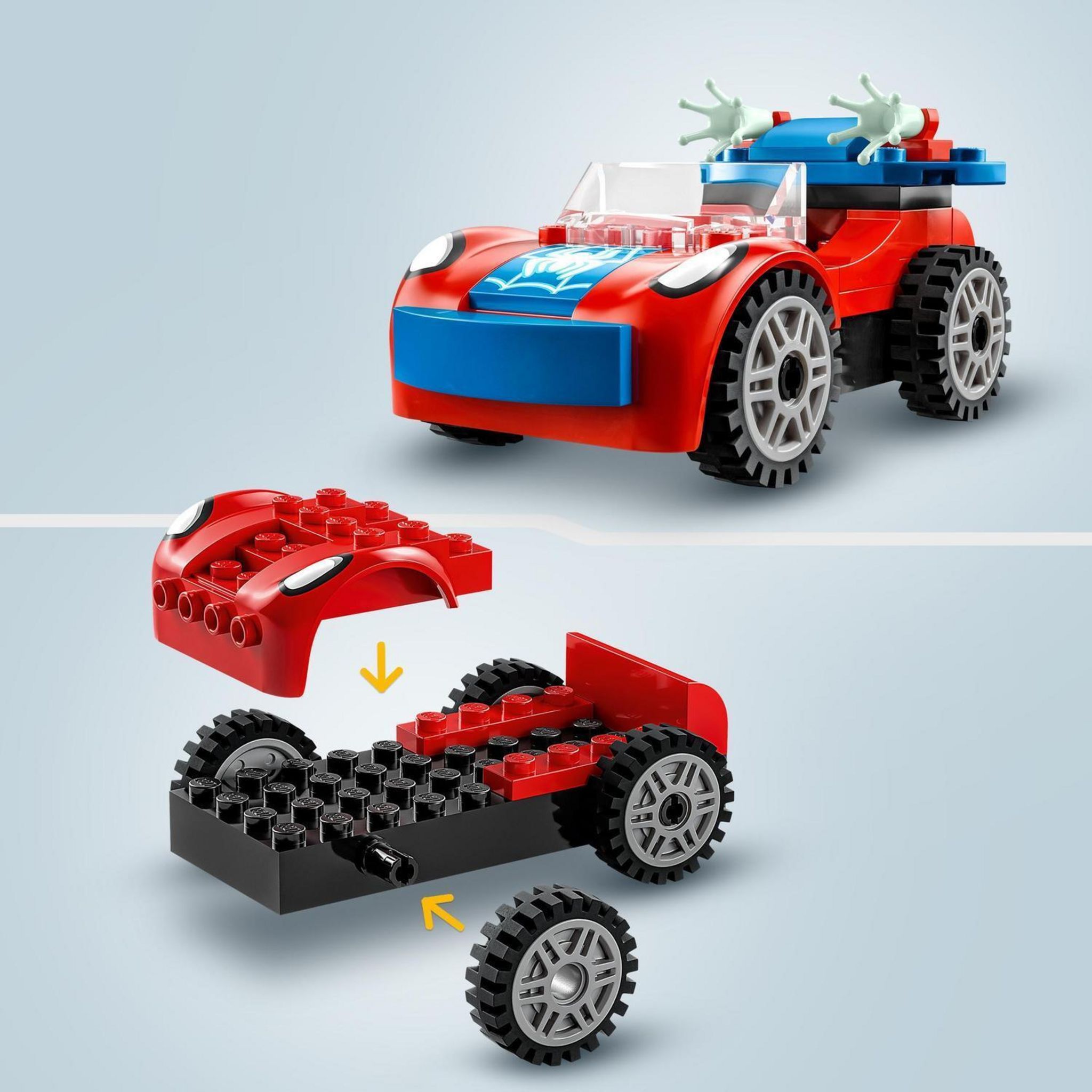 Voir la diapositive 4 : LEGO Marvel 10789 - La voiture de Spiderman et Docteur Octopus