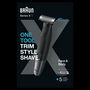 Voir la diapositive 2 : BRAUN Tondeuse multiusage XT5100 - Noir