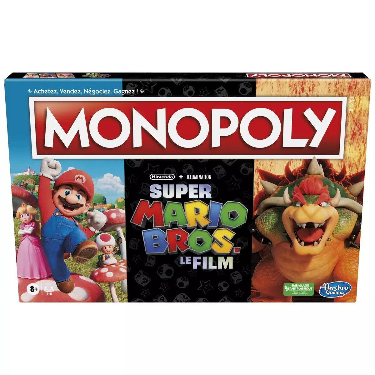 HASBRO Jeu Monopoly Super Mario Le film
