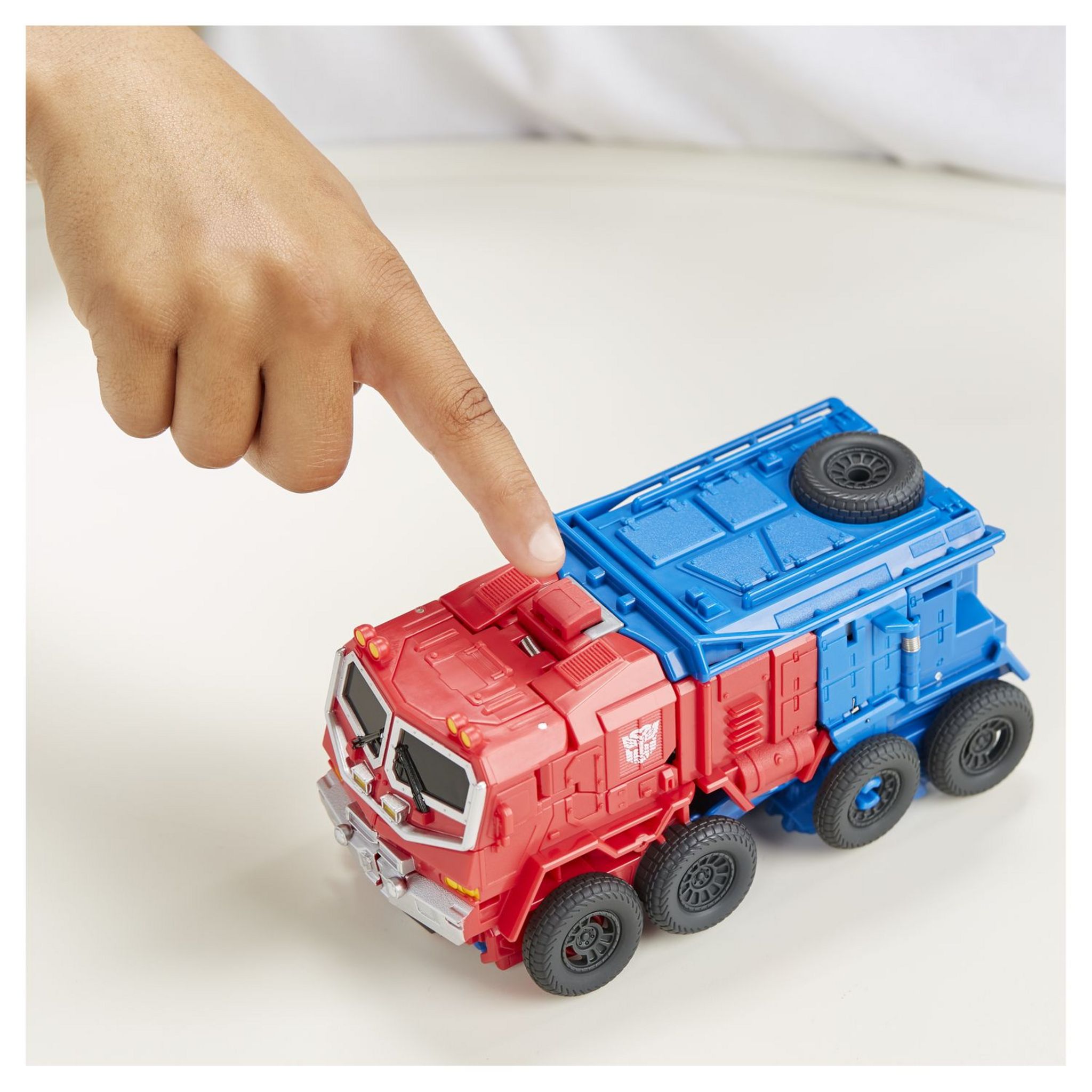 Voir la diapositive 9 : HASBRO Figurine Transformers : Rise of the Beasts Smash Changers Optimus Prime