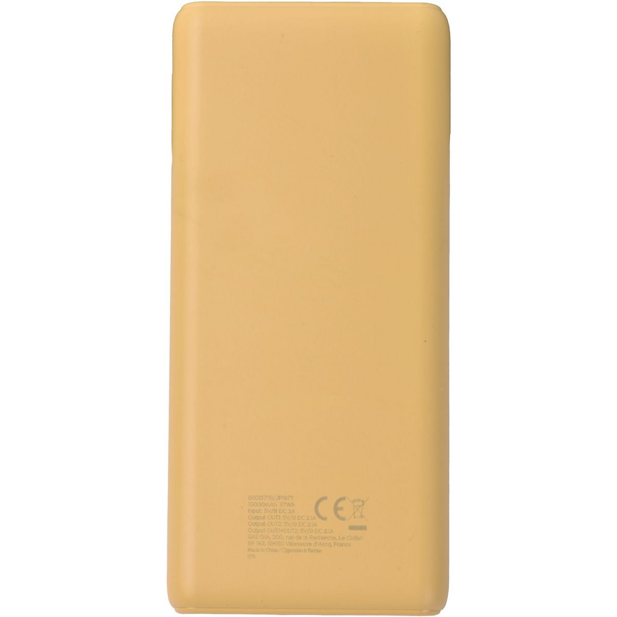 QILIVE Batterie de secours 10 000mAh - Jaune