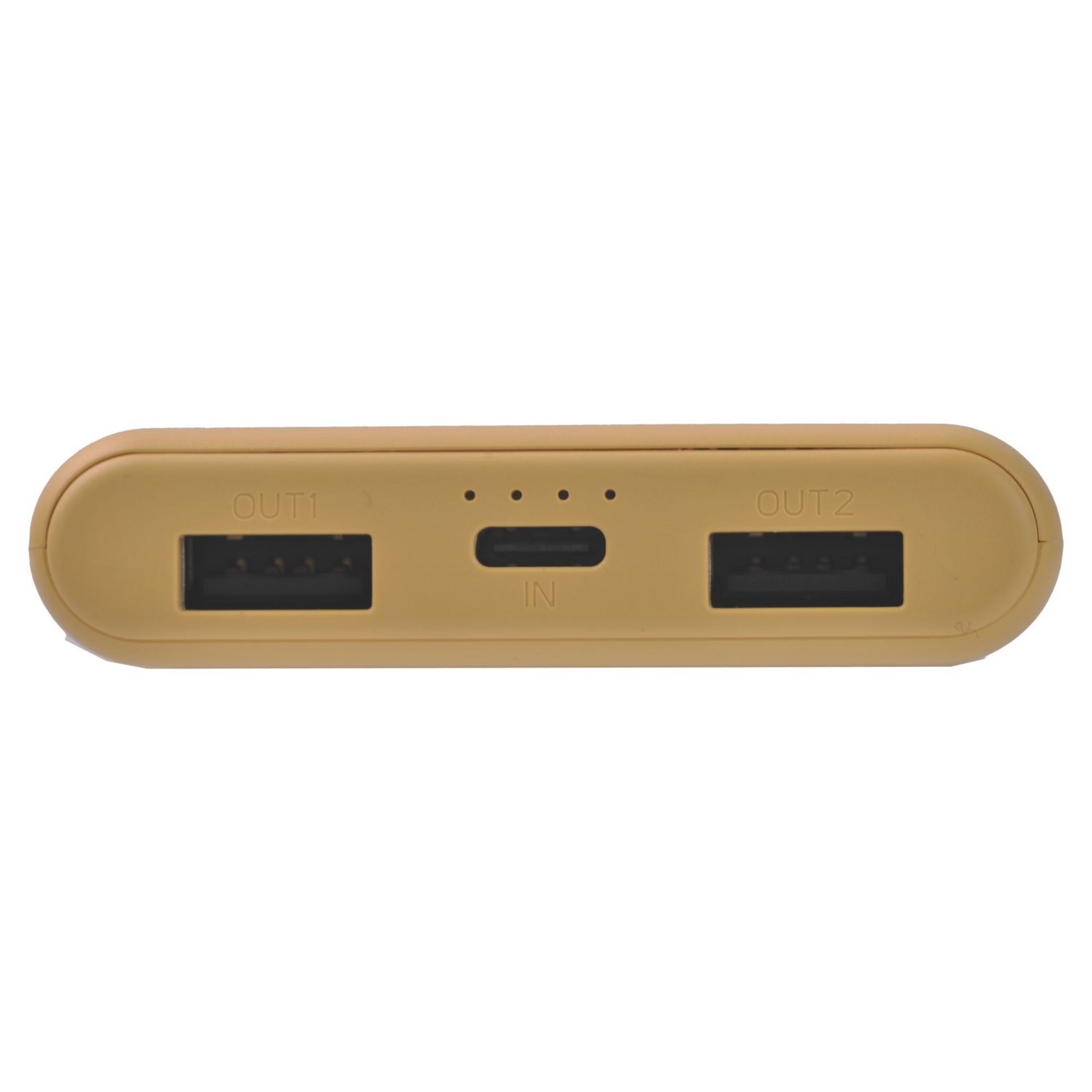 Voir la diapositive 4 : QILIVE Batterie de secours 10 000mAh - Jaune