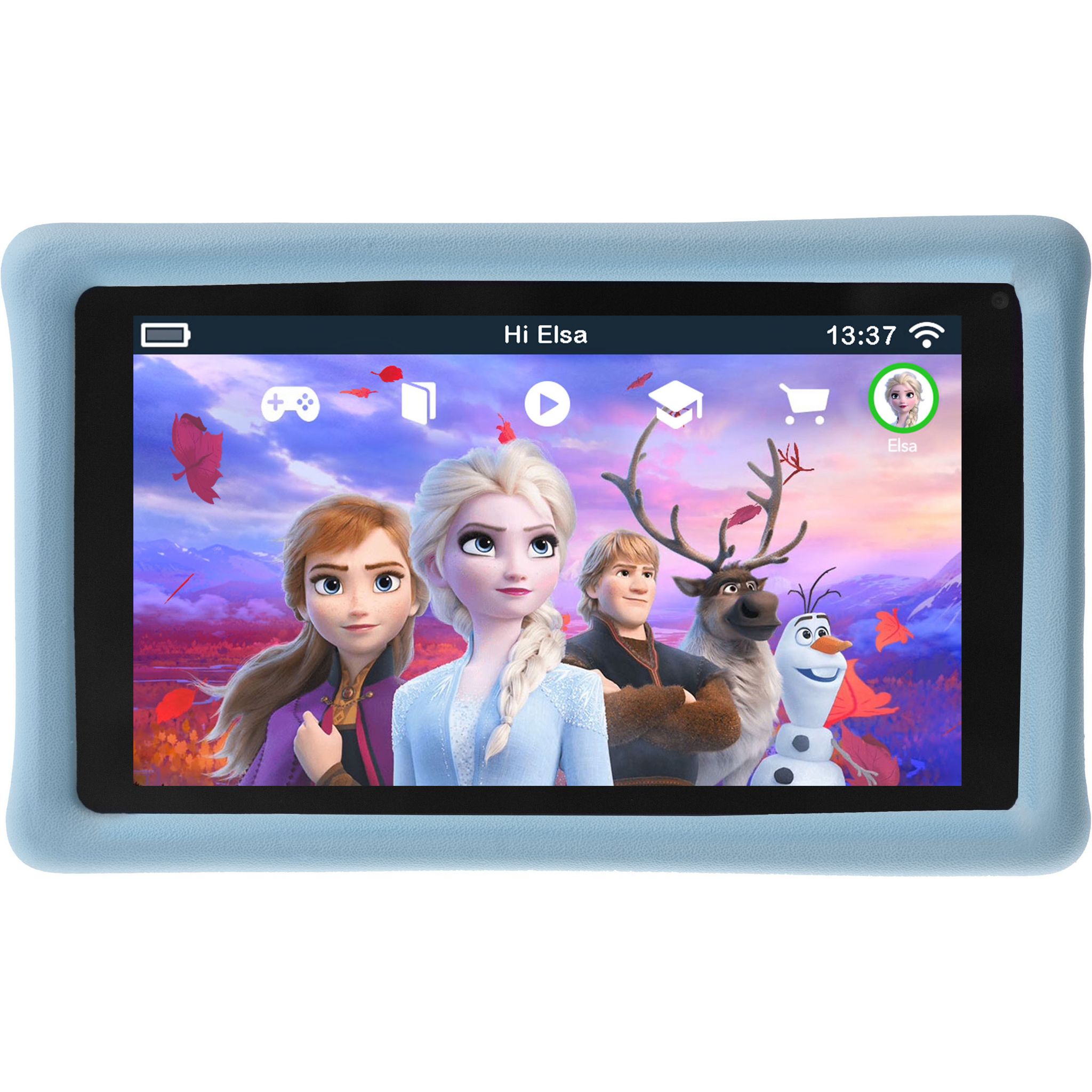 Voir la diapositive 5 : PEBBLE Tablette tactile Disney La Reine des Neiges