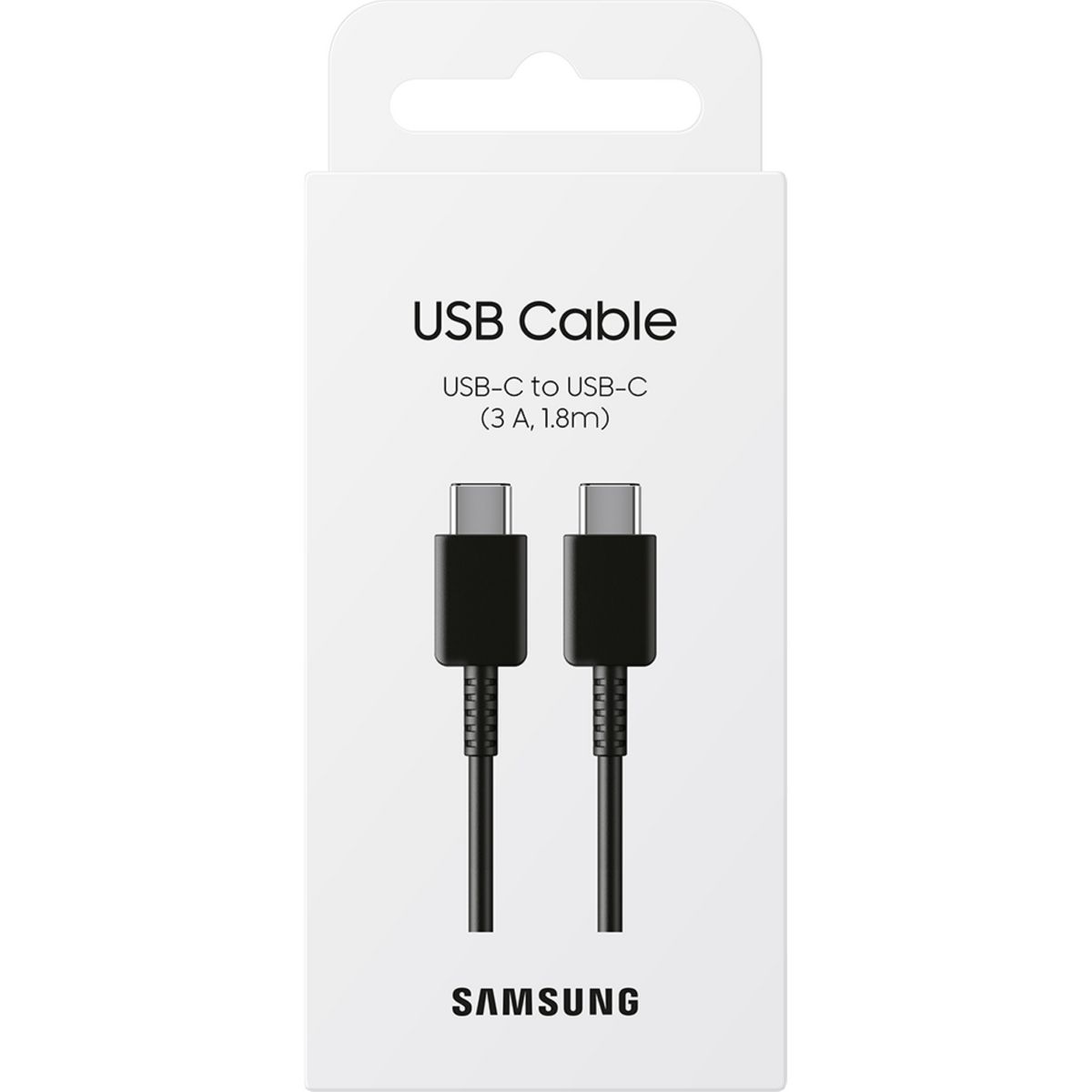 SAMSUNG Câble USB C/USB C - Noir