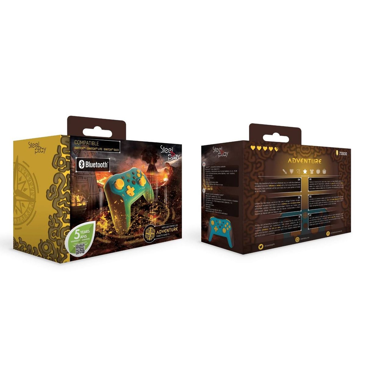 Manette Sans Fil Aventure Nintendo Switch