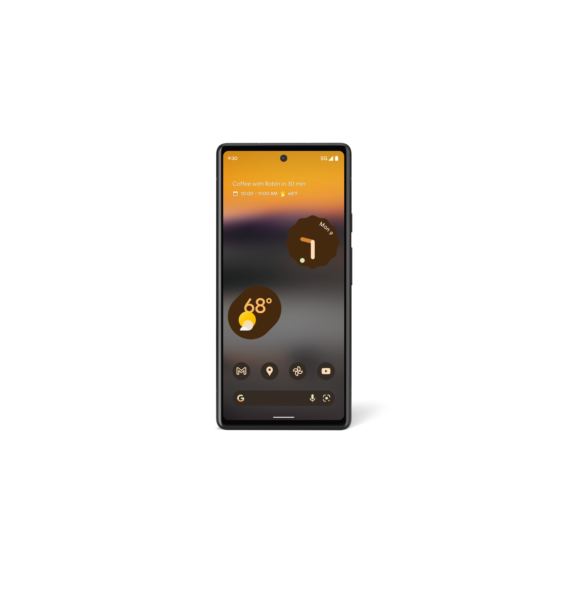 Voir la diapositive 9 : GOOGLE Pixel 6A 128Go - Noir