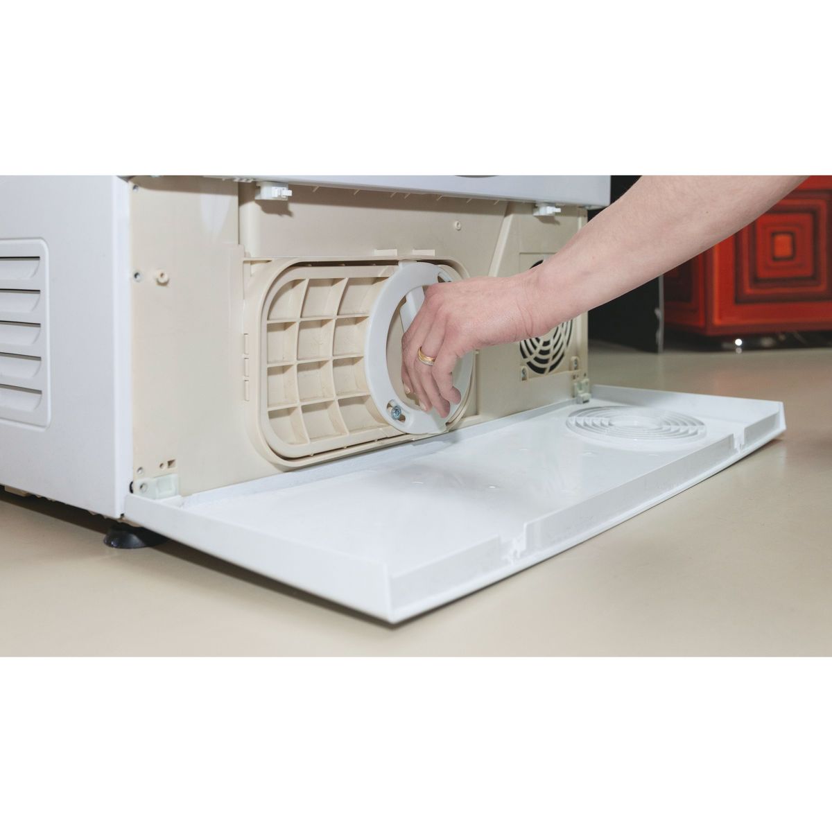 CANDY Sèche linge hublot CSOEH10A2DE-47, 10 kg, Pompe à chaleur, A++