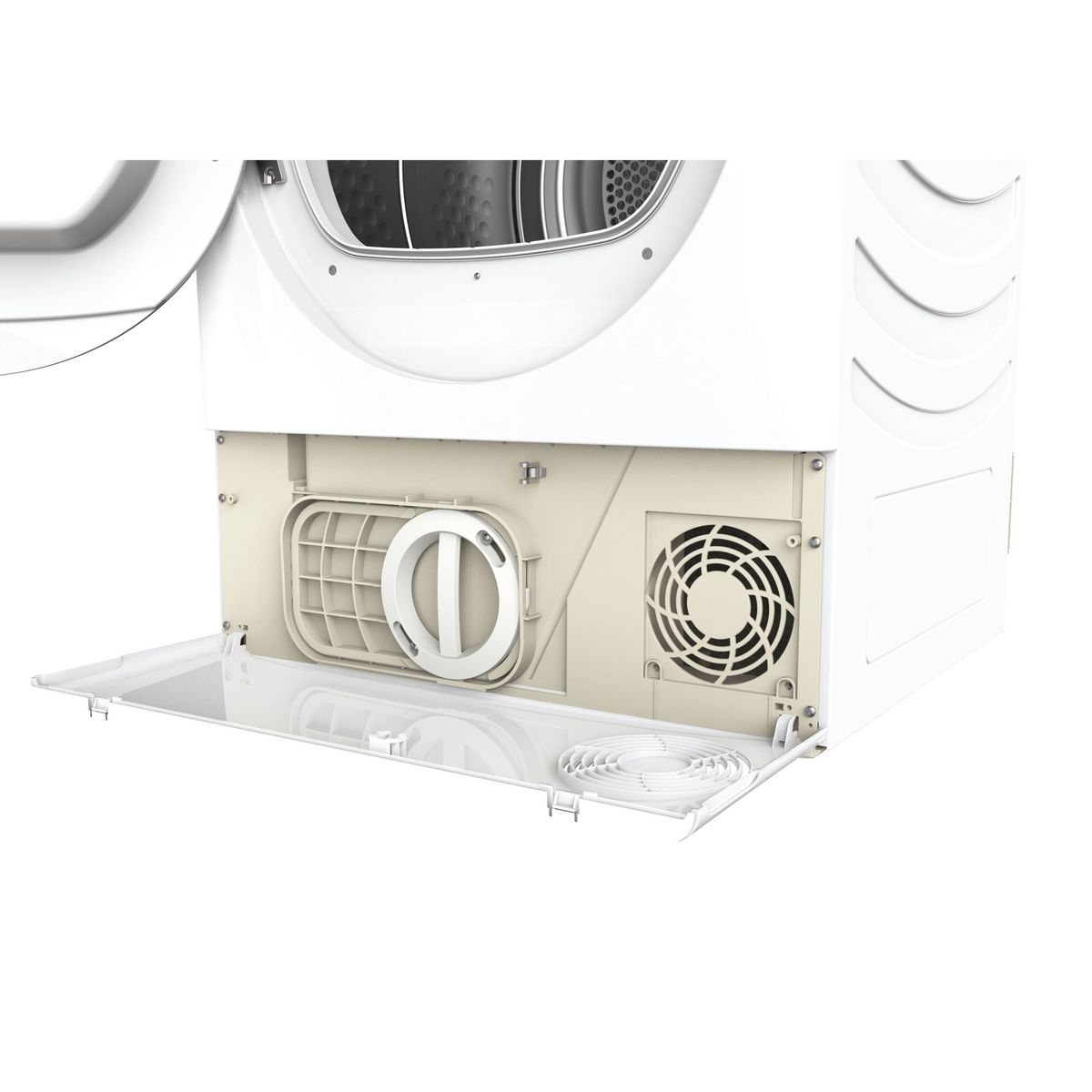 CANDY Sèche linge hublot CSOEH10A2DE-47, 10 kg, Pompe à chaleur, A++