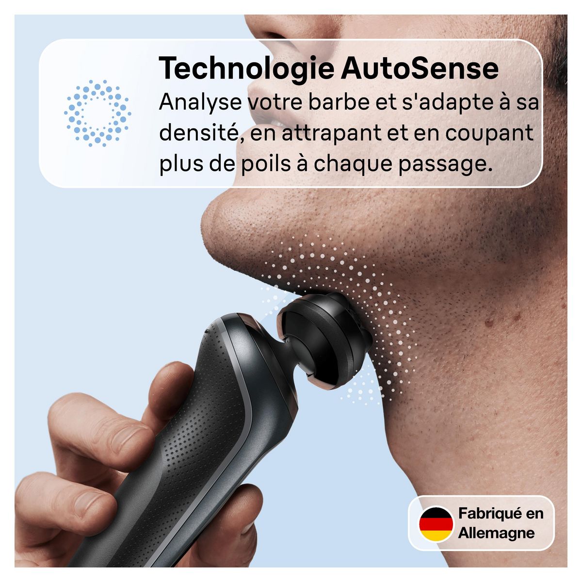 BRAUN Rasoir électrique S6 61-N1000S - Gris