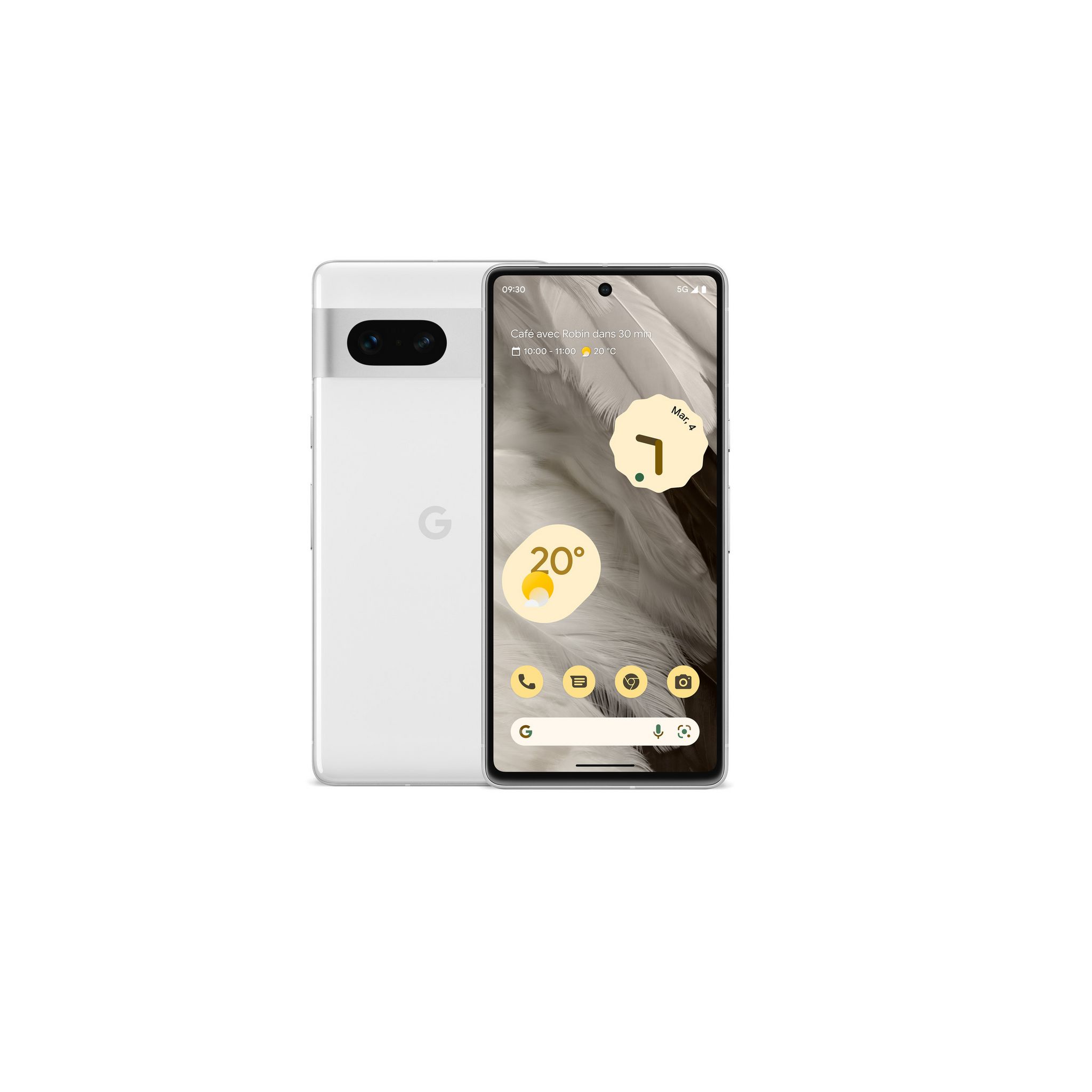 Voir la diapositive 1 : GOOGLE Pixel 7 256Go - Blanc