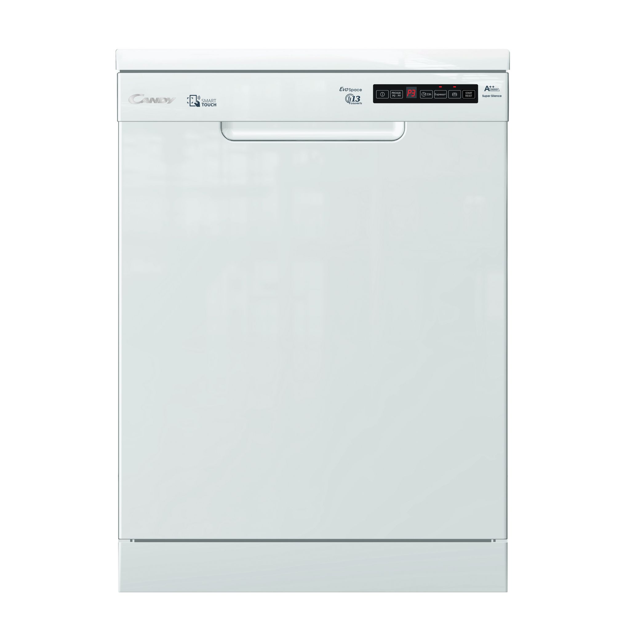 Voir la diapositive 1 : CANDY Lave vaisselle pose libre CDPN2D350SW-47, 13 couverts, 60 cm, 46 dB, 9 programmes
