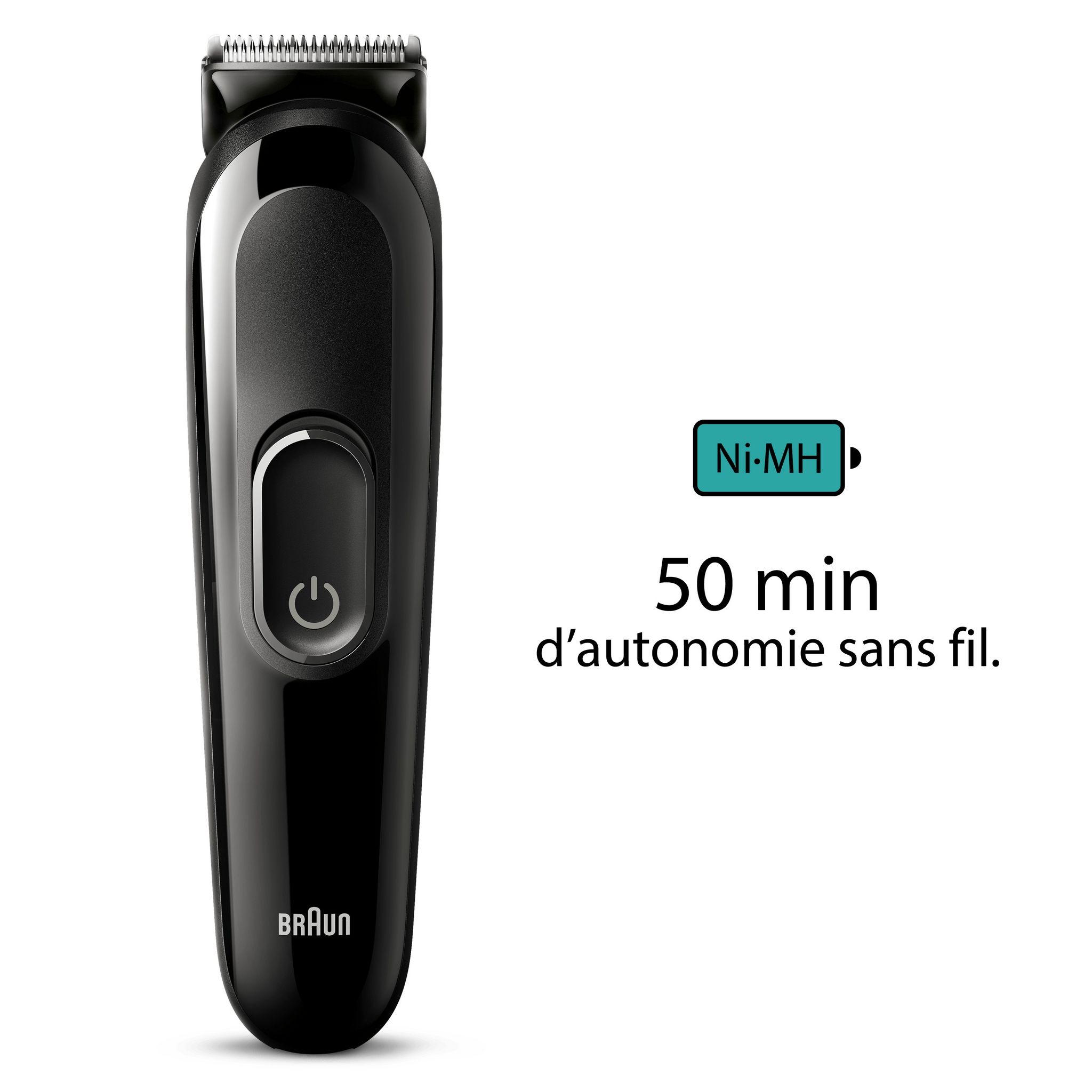 Voir la diapositive 6 : BRAUN Tondeuse 6 en 1 MGK3410 - Noir