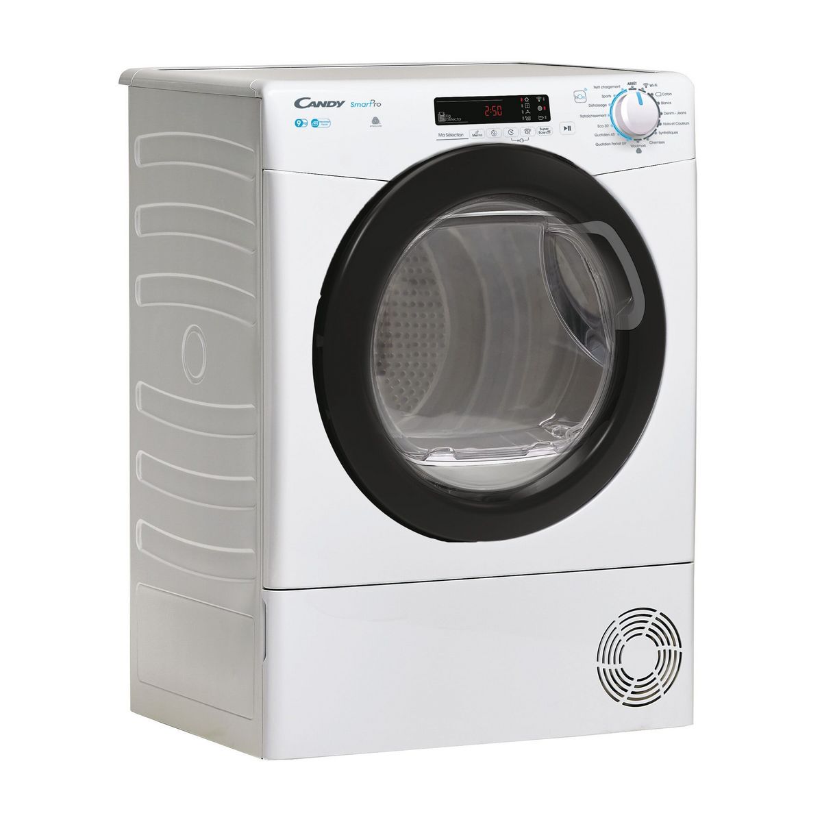 CANDY Sèche linge hublot à condensation CSOEC9DBG-47, 9 kg, B