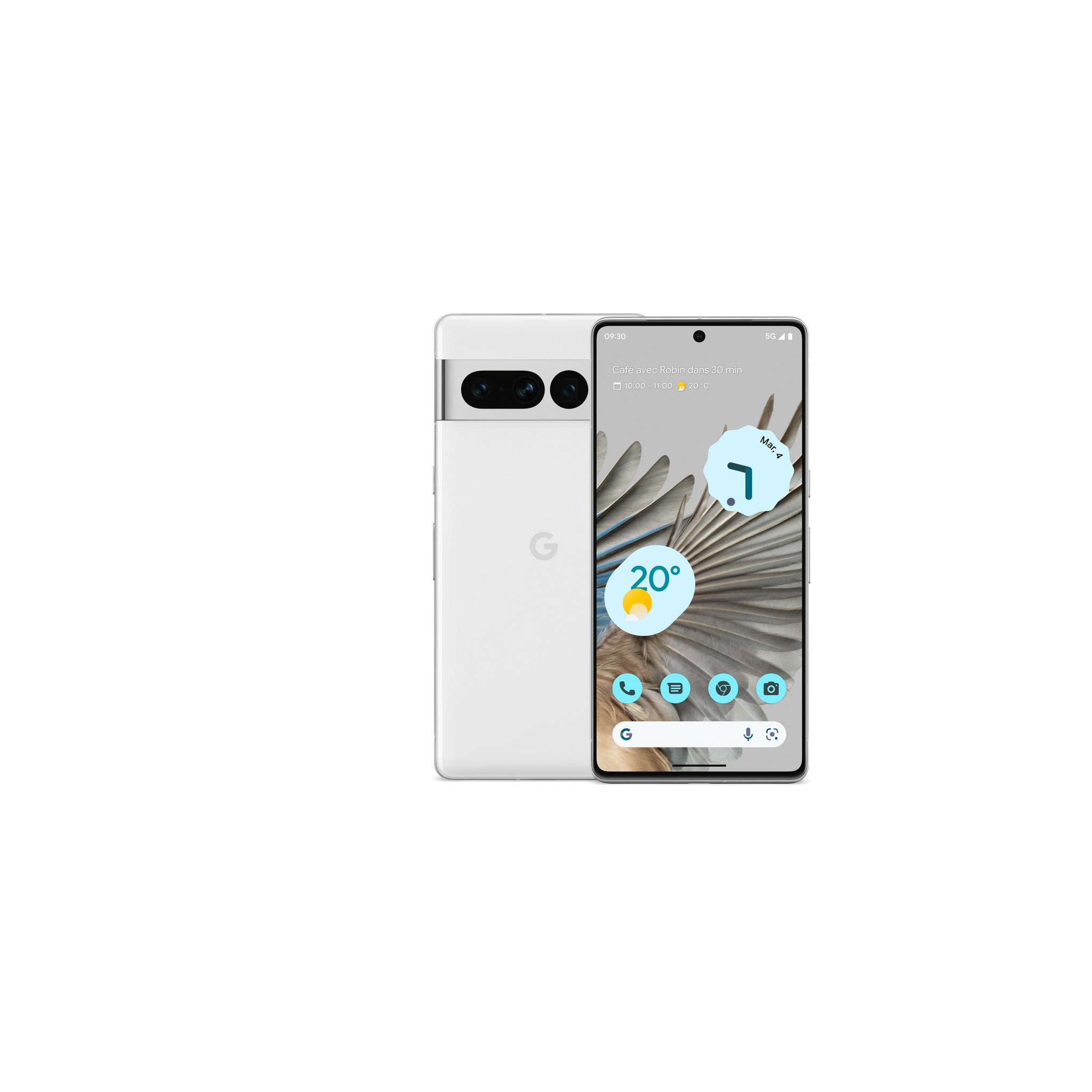 Voir la diapositive 1 : GOOGLE Pixel 7 Pro 128Go - Blanc