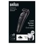 Voir la diapositive 2 : BRAUN Tondeuse barbe BT7440 - Noir