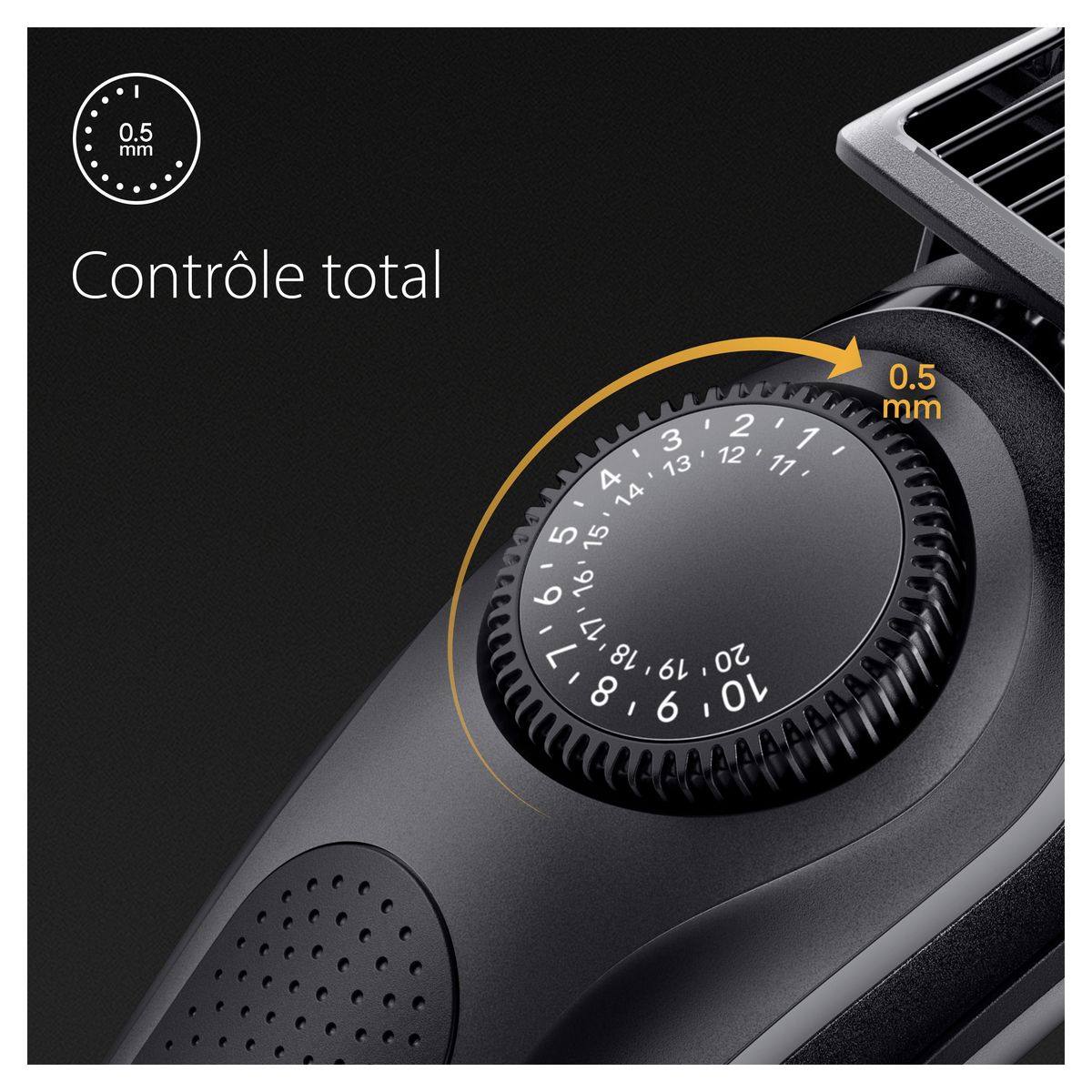 BRAUN Tondeuse barbe BT7440 - Noir