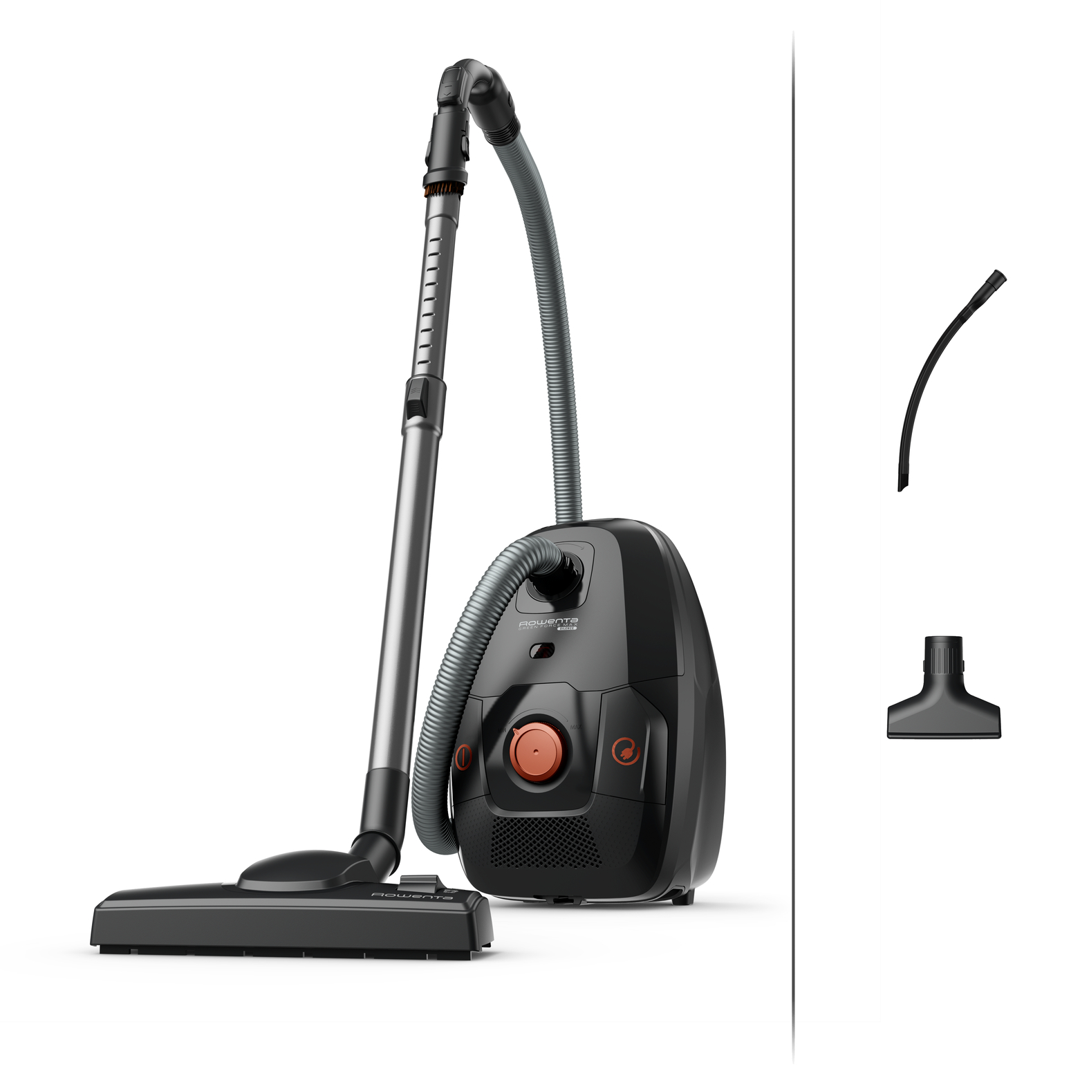 Voir la diapositive 2 : ROWENTA Aspirateur traîneau avec sac RO6164EA - Gris