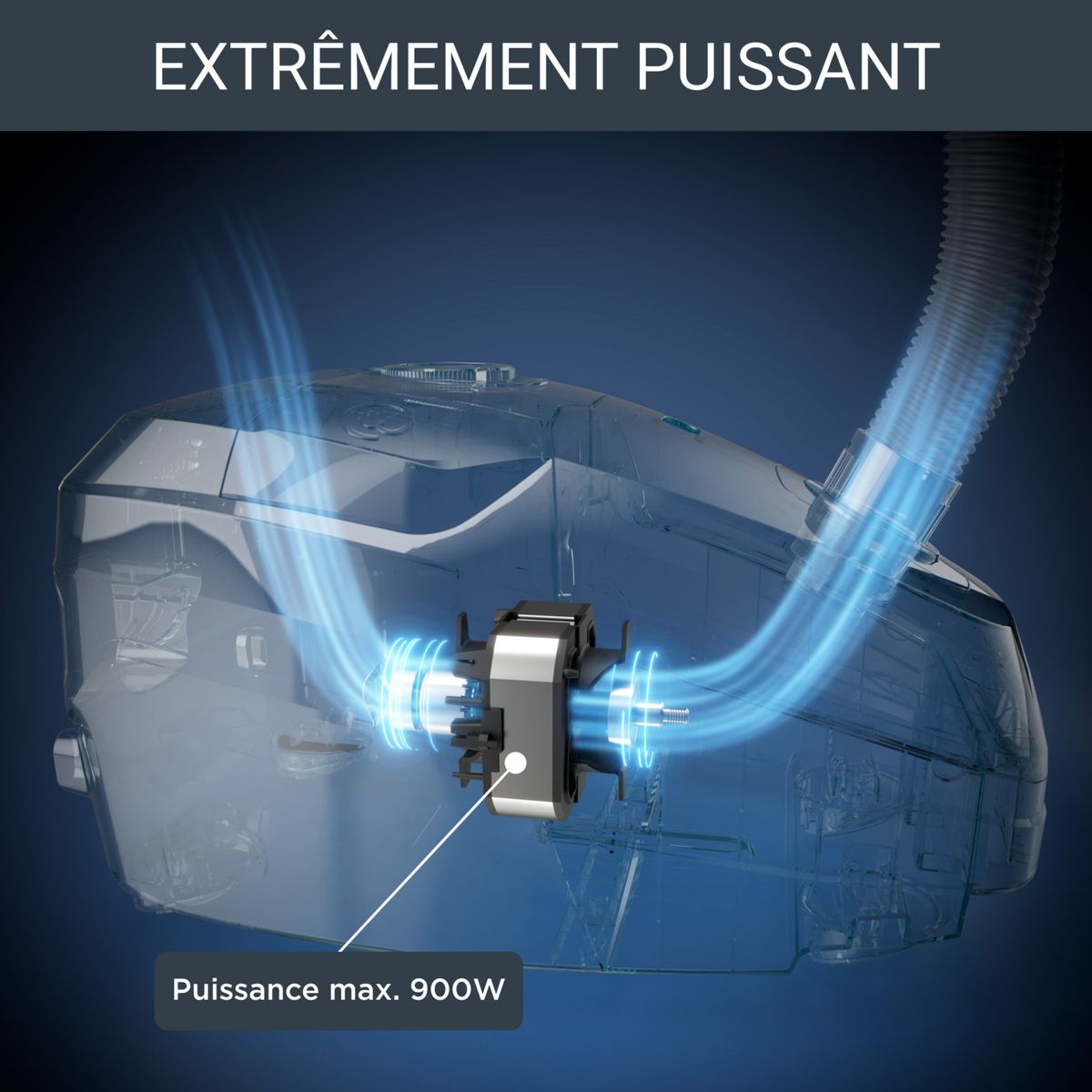 ROWENTA Aspirateur traîneau avec sac RO6164EA - Gris