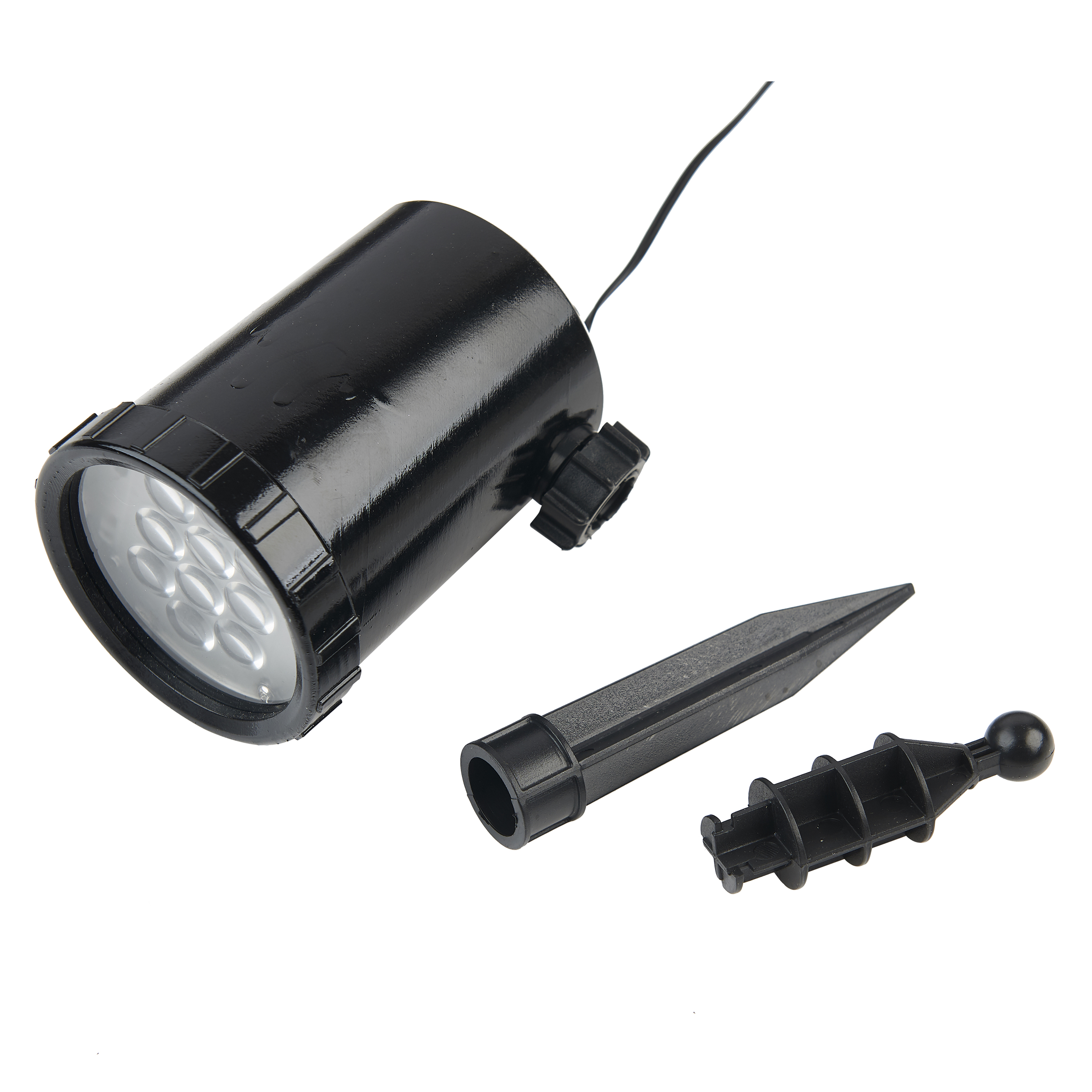 Voir la diapositive 4 : ACTUEL Projecteur extérieur LED - motifs Neige / 4 Vitesses avec minuterie