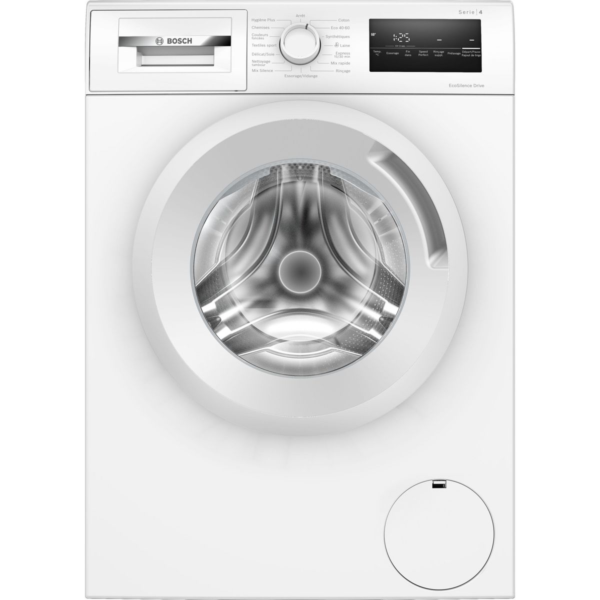 BOSCH Lave linge hublot à induction WAN28248FR, 8 kg, 1400 T/min, C