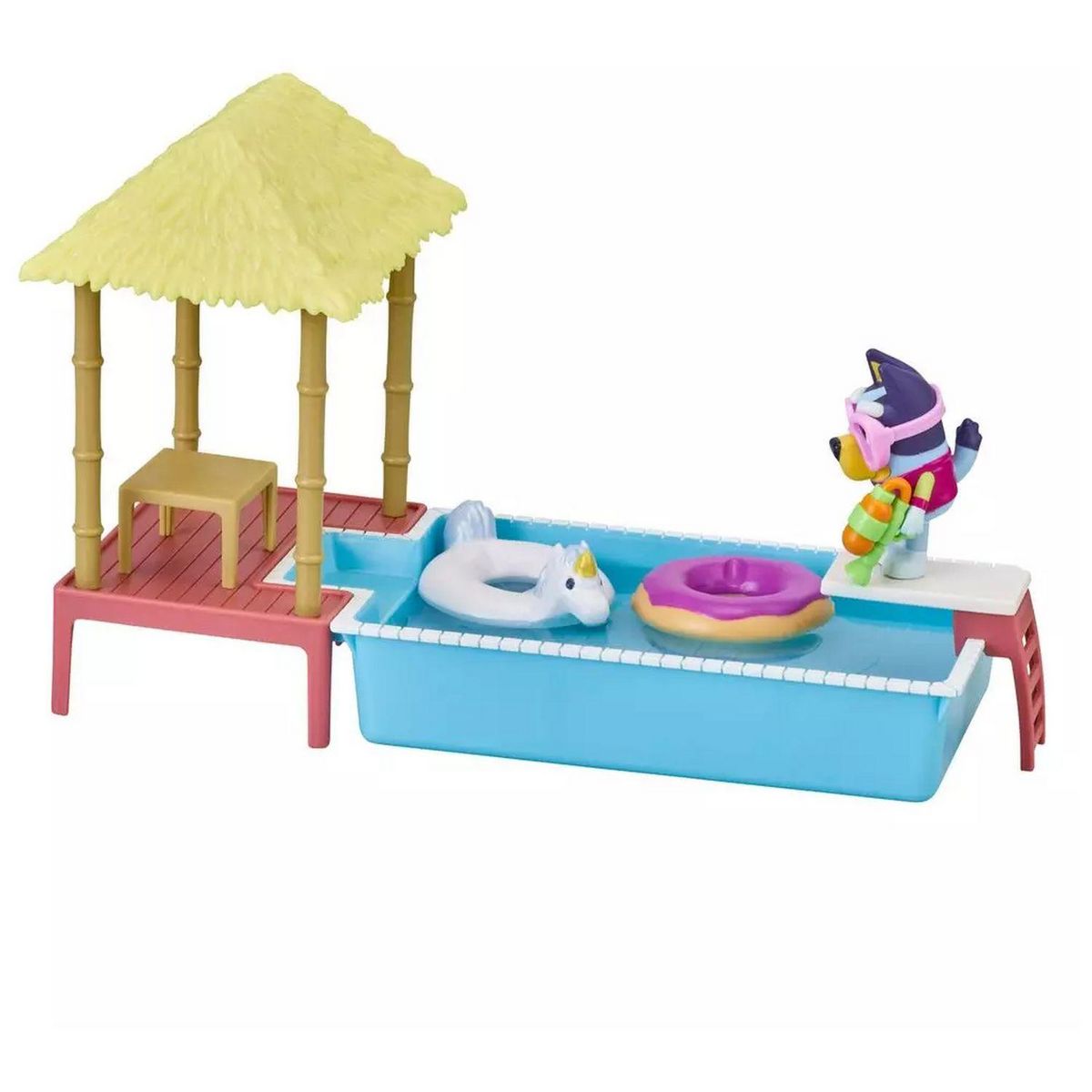 MOOSE Coffret La piscine de Bluey et accessoires