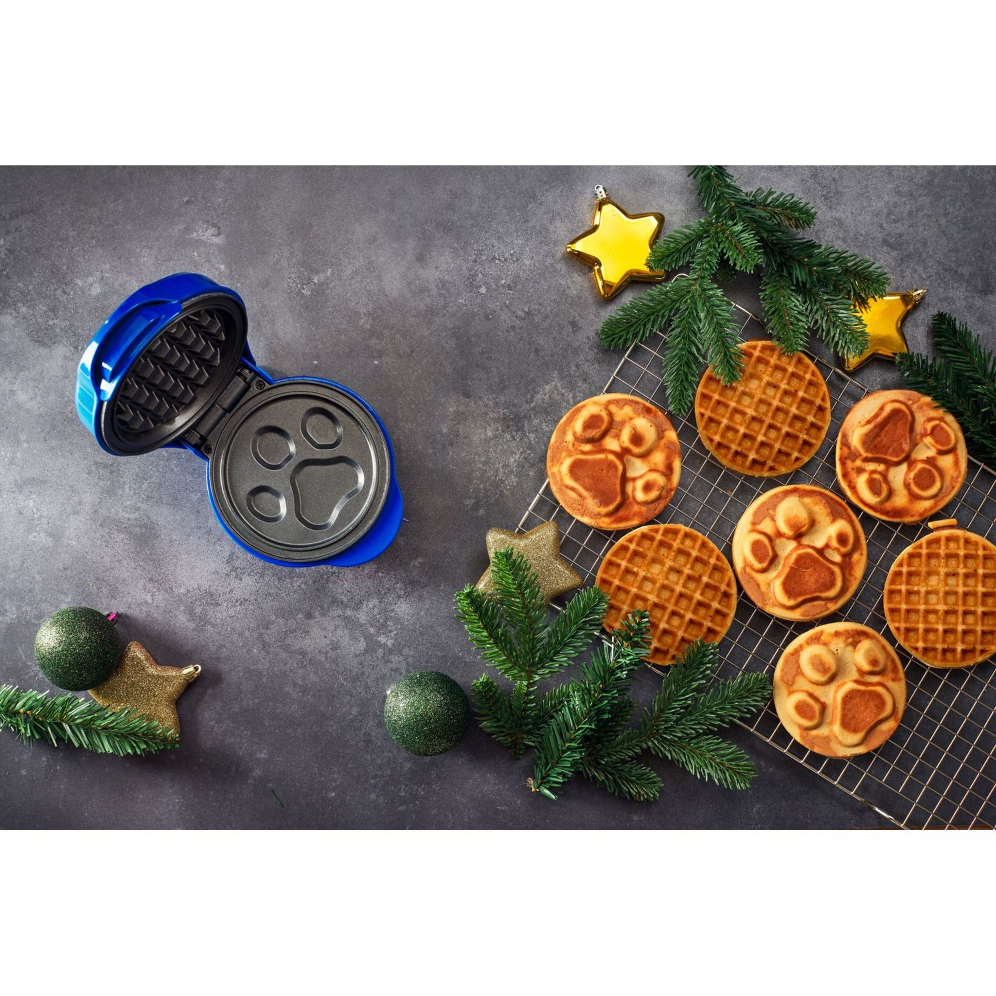 Voir la diapositive 6 : BESTRON Gaufrier Pat Patrouille APP500B - Bleu