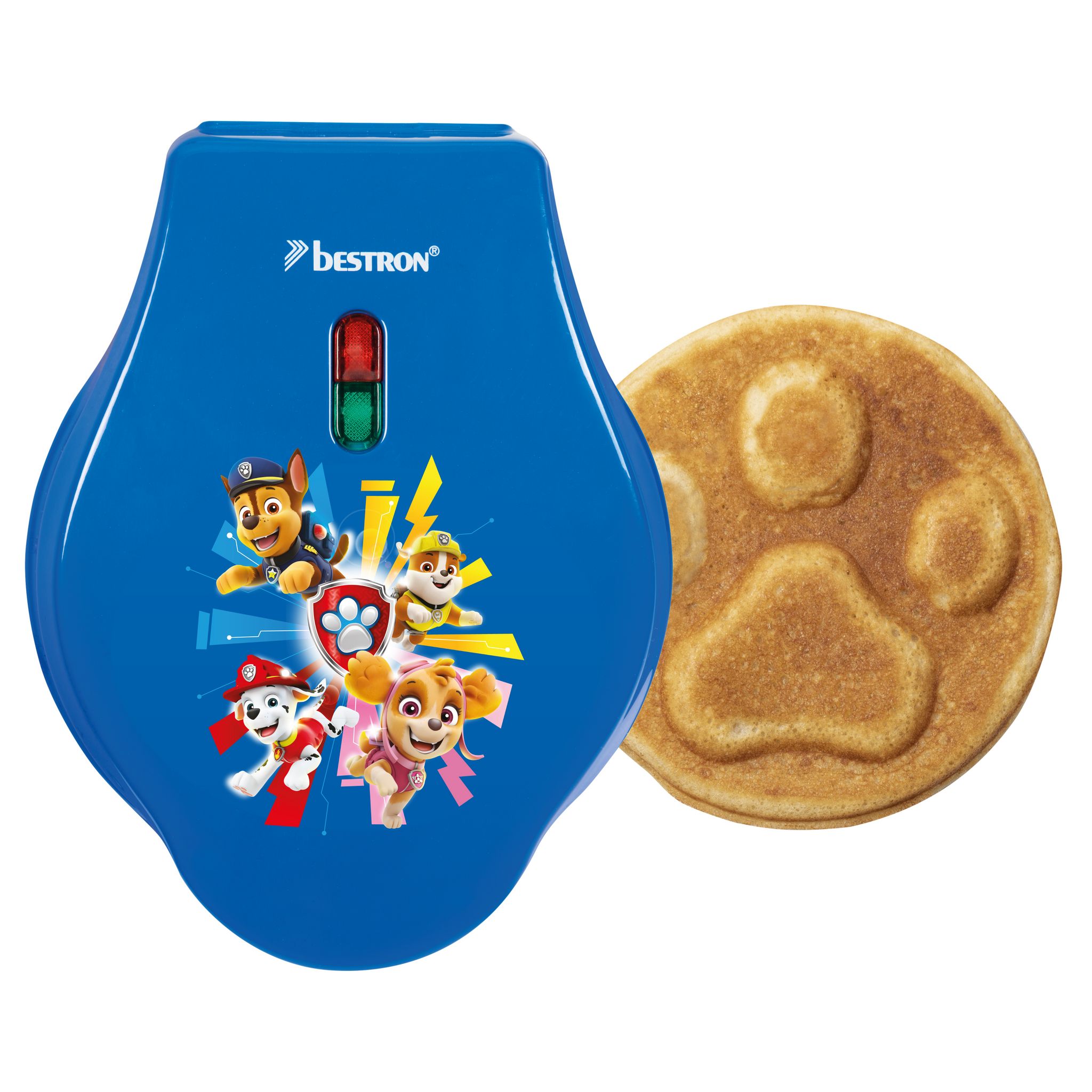 Voir la diapositive 10 : BESTRON Gaufrier Pat Patrouille APP500B - Bleu