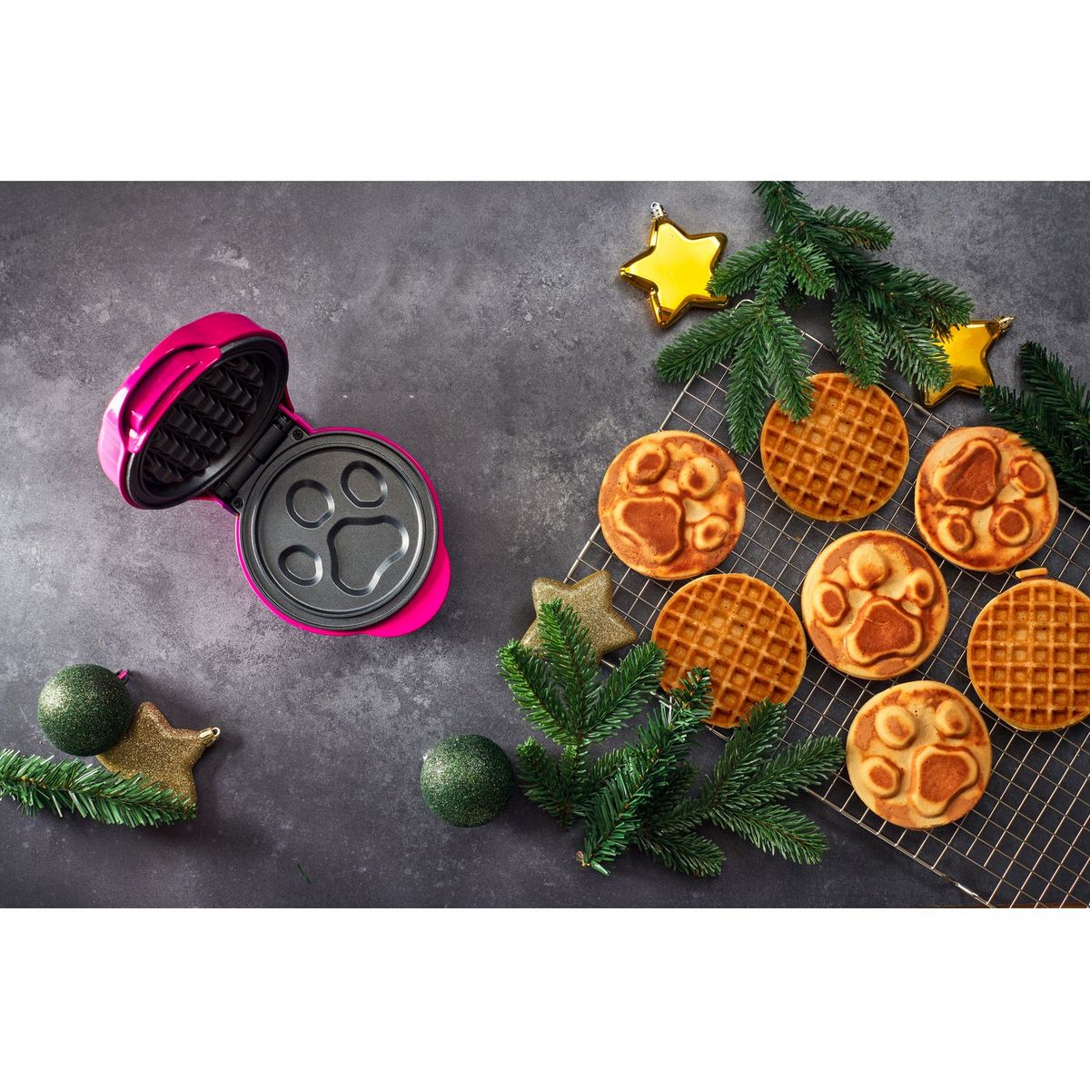 BESTRON Gaufrier Pat Patrouille APP500B - Rose