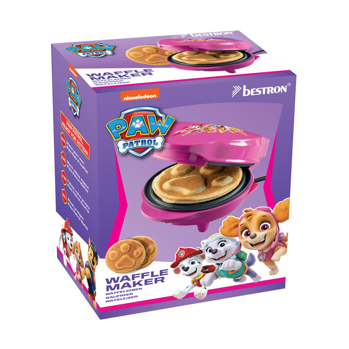 BESTRON Gaufrier Pat Patrouille APP500B - Rose