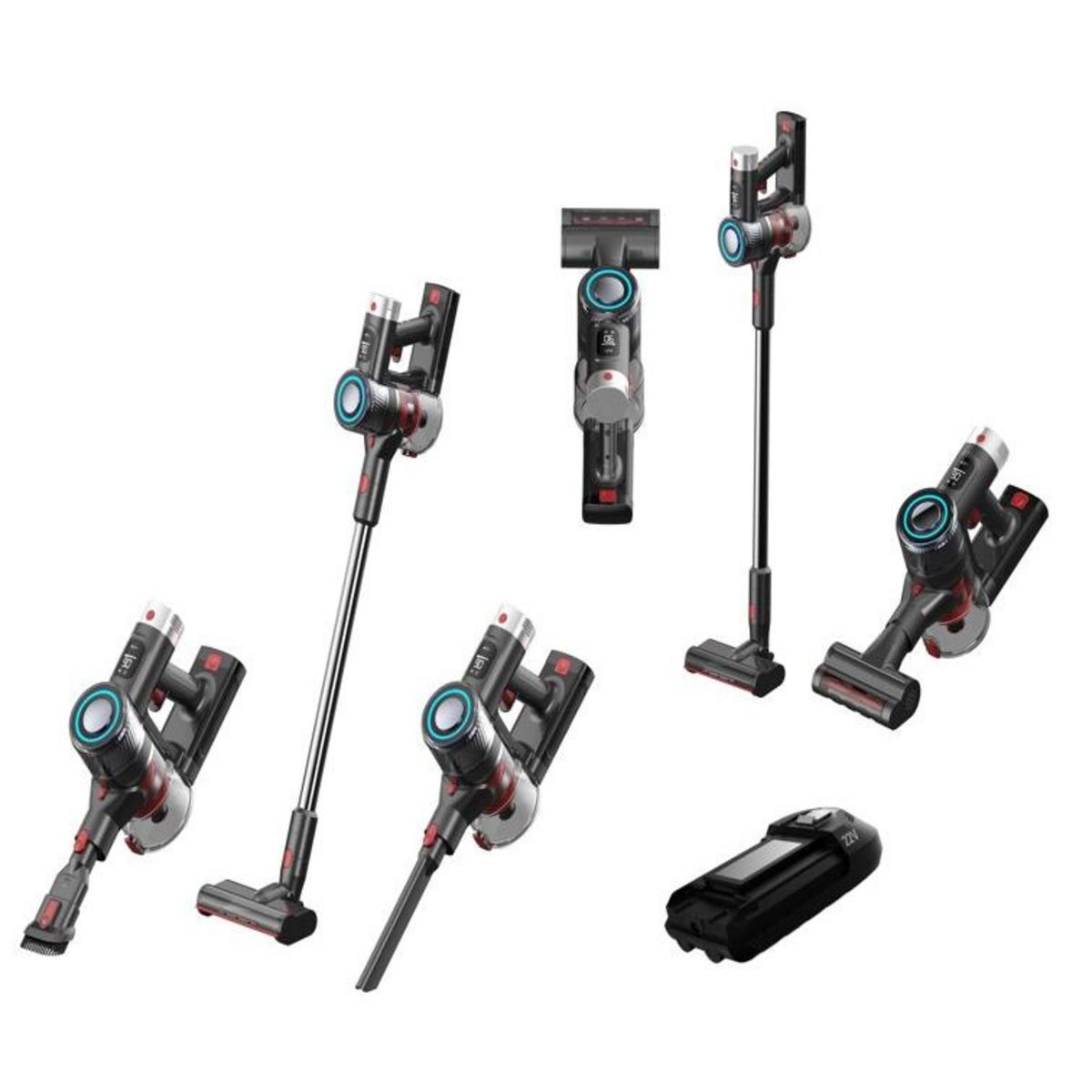 FAGOR Aspirateur balai FG22V - Noir