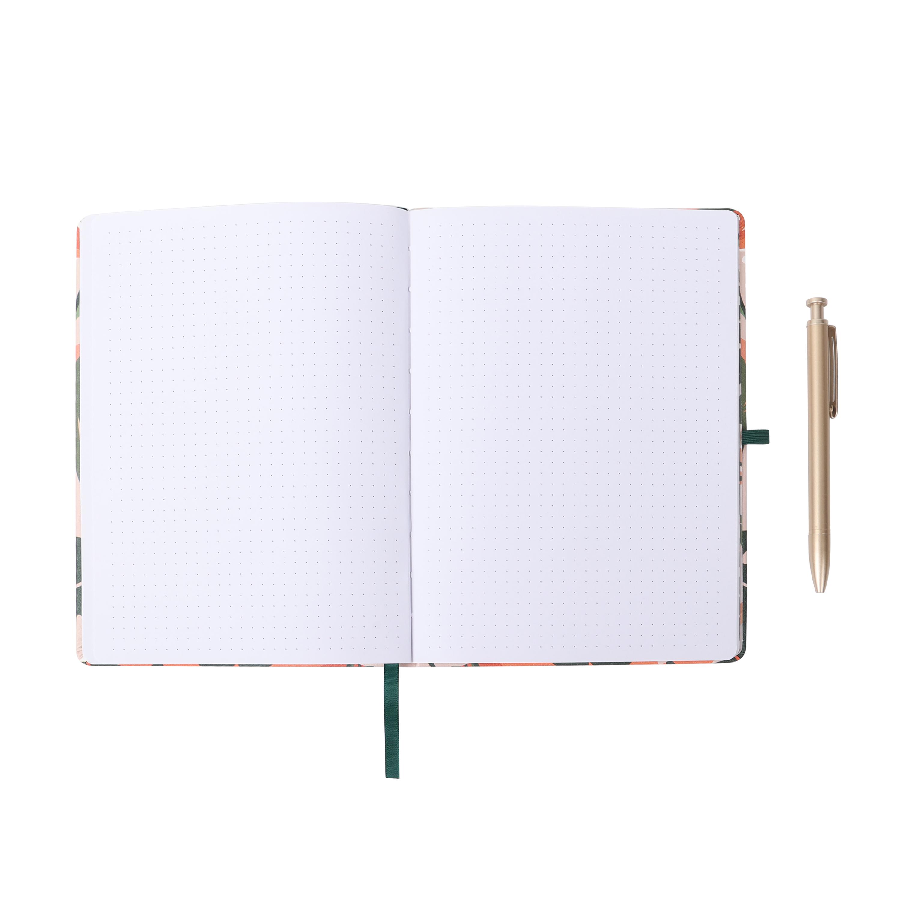 Voir la diapositive 4 : AUCHAN Carnet Journal A5 96 feuilles Point 80g avec Stylo inclus