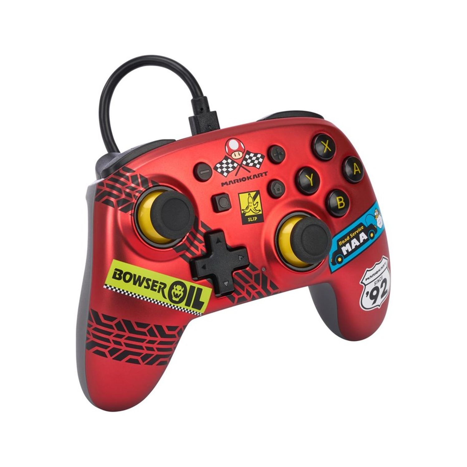 Voir la diapositive 4 : Manette Filaire Mario Kart Rouge Nintendo Switch