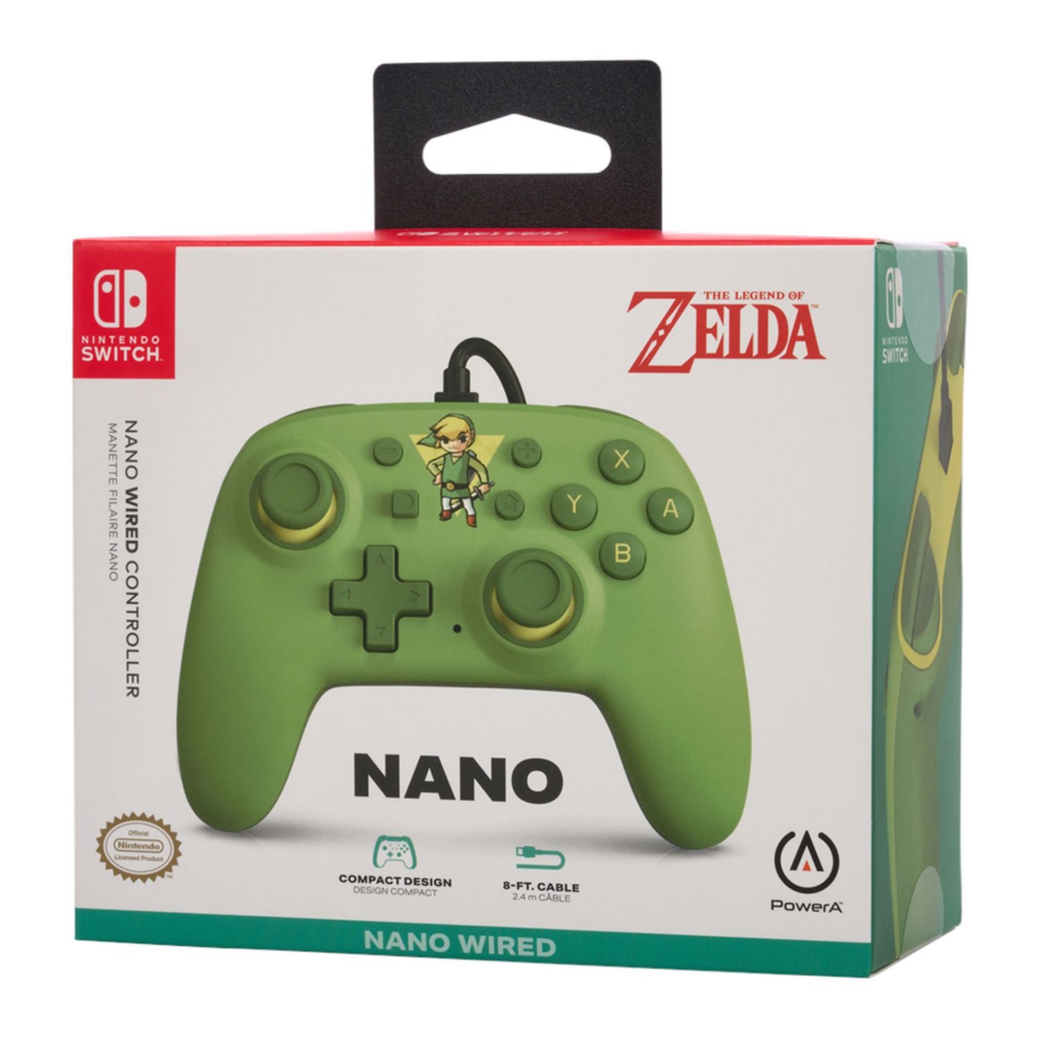Voir la diapositive 7 : Manette Filaire Nano Zelda - Nintendo Switch